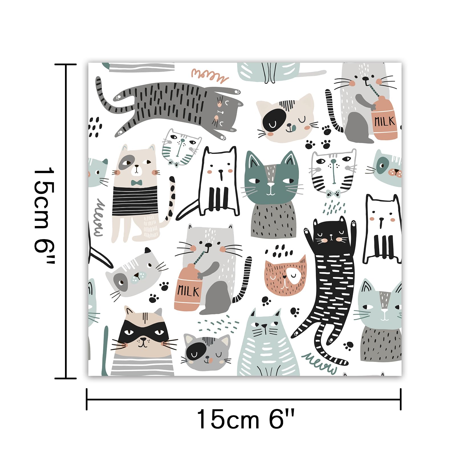 24 Sheets 12 Designs Scrapbook Paper Pad, 6