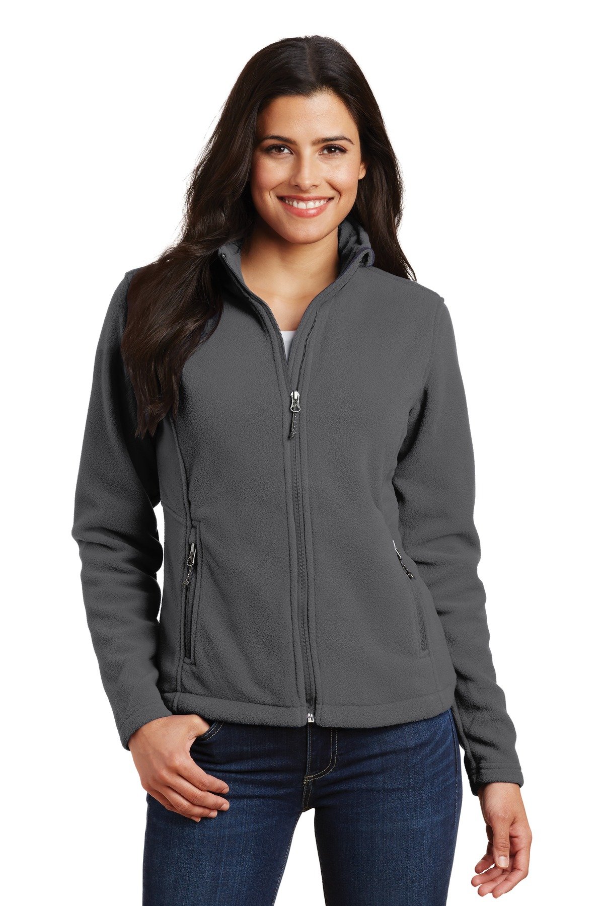 Port Authority Women's Value Fleece Jacket - Soft & Warm Winter Outerwear for Work, Casual & Outdoor Activities