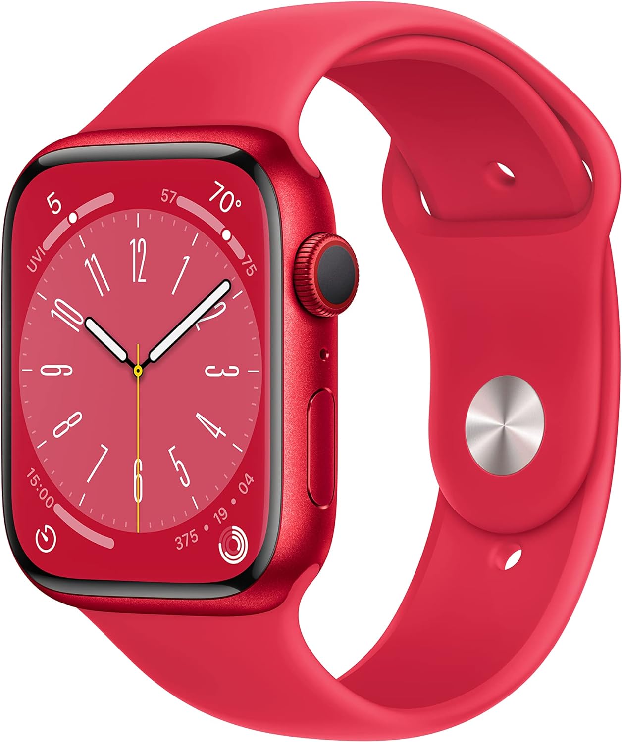 Apple Watch Series 8 45mm GPS Smartwatch - Like New (Opened Box) | Fitness Tracker, Heart Rate Monitor, Sleep Tracking | Perfect for Workouts, Running & Daily Wear