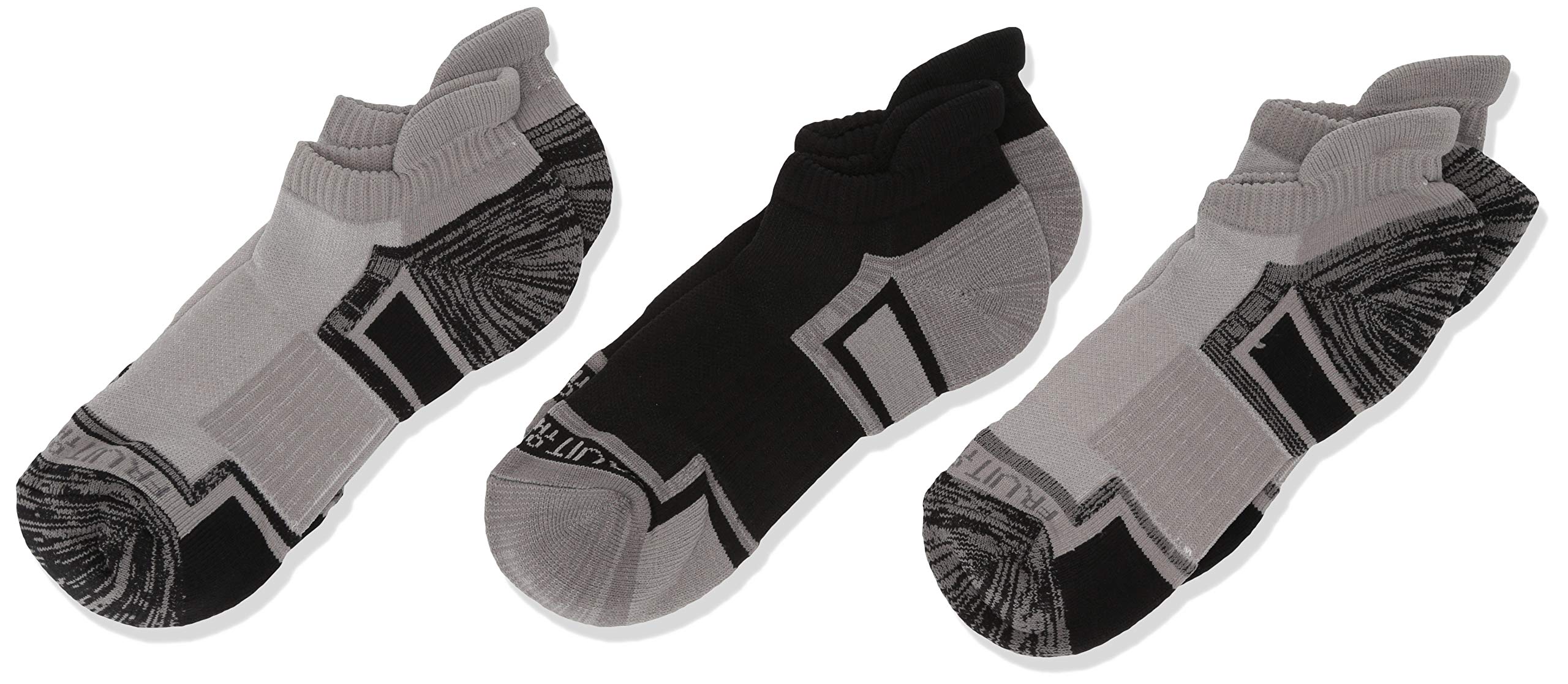Fruit of the Loom Boys 3-Pack Low Cut Socks - Soft Cotton Athletic Socks for Kids, School, Sports & Everyday Wear