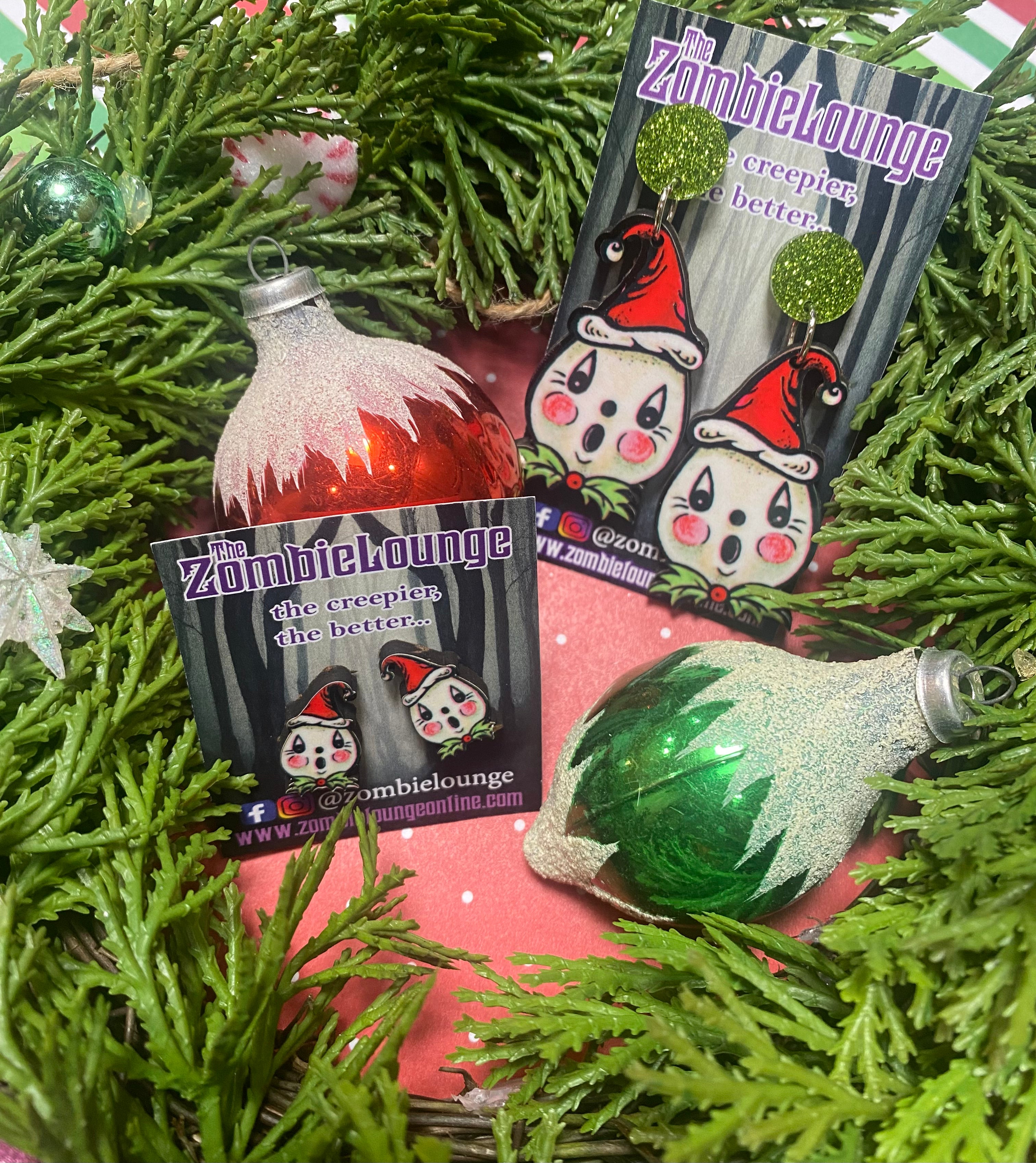 Johanna Parker Ghost Earrings - Spooky Halloween Jewelry for Women | Handmade Gothic Accessories for Costume Parties & Haunted House Events