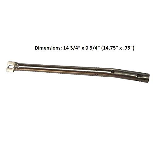 Replacement Grill Burner for Select Four Seasons FSSHGLP & Sure Heat Gas Grills - Durable Stainless Steel Burner Tube for Outdoor BBQ, Patio Cooking, and Backyard Grilling