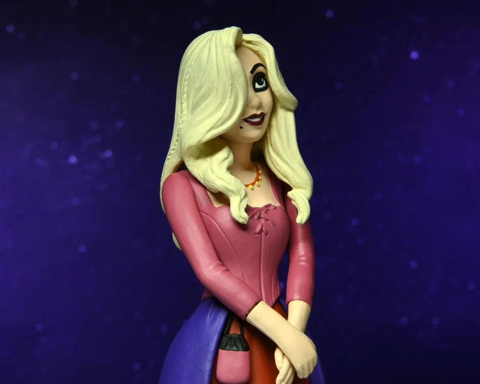 Hocus Pocus Toony Terrors Sarah Sanderson Action Figure - Collectible Horror Movie Toy for Halloween Decor & Disney Fans