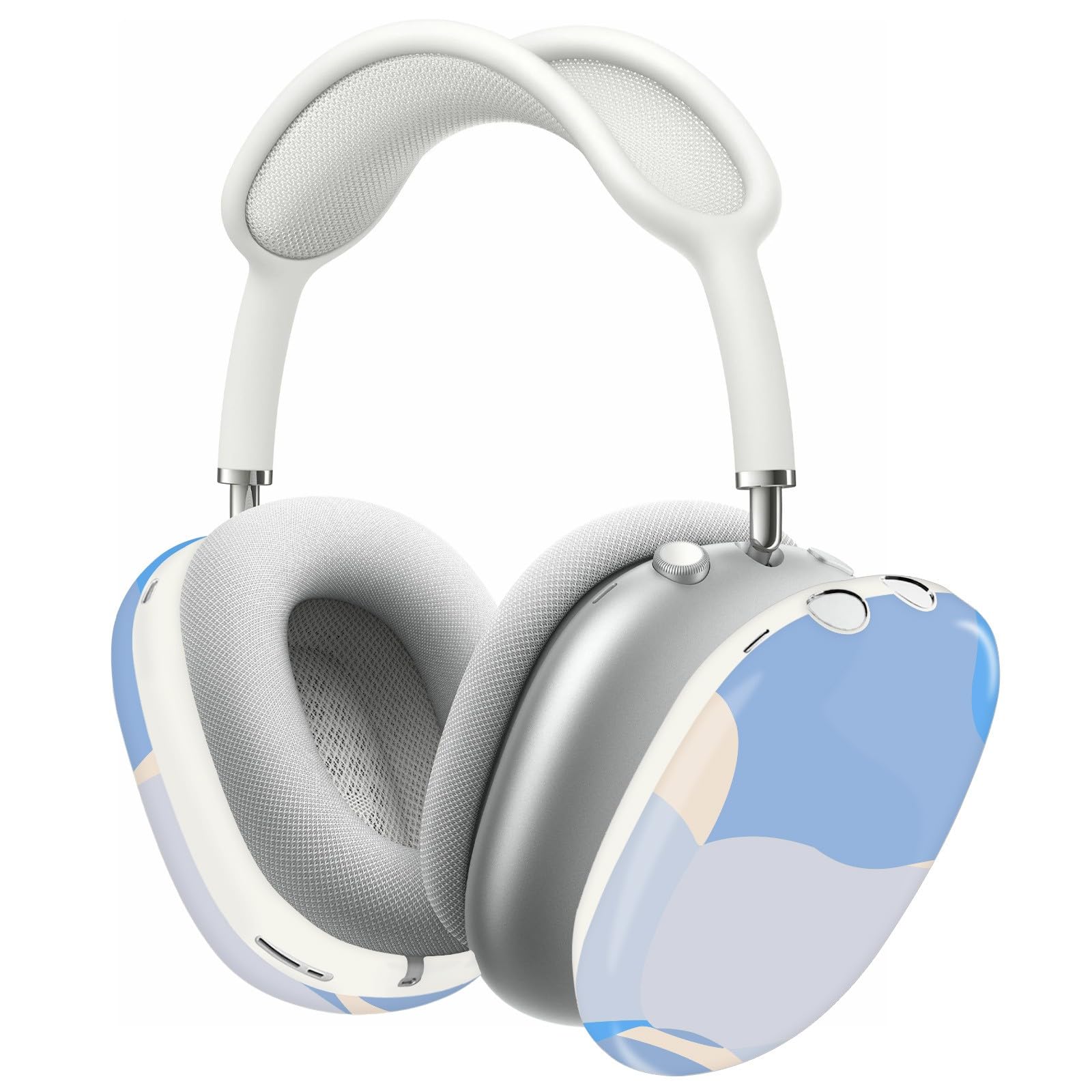 Premium AirPods Max Headphone Case - Soft TPU Skin with Anti-Scratch Protection, Ultra Protective Cover Accessory for Apple AirPods Max | Cute Painted Art Design | Perfect for Travel, Gym & Daily Use