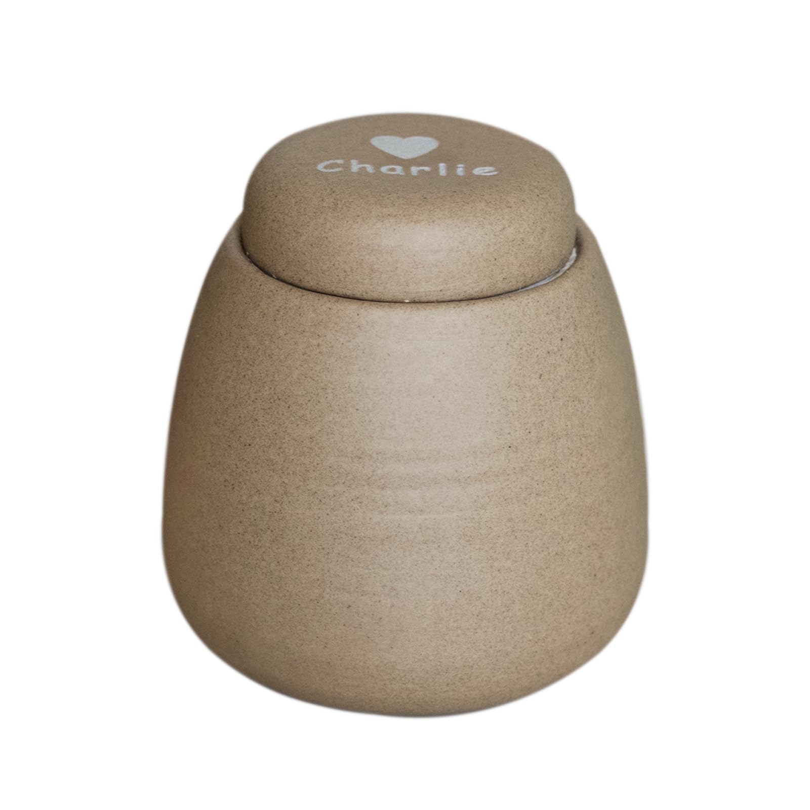 Personalized Ceramic Pet Urn for Ashes - Custom Engraved Name Memorial Keepsake - Perfect for Honoring Beloved Dogs, Cats & Pets at Home or Memorial Services