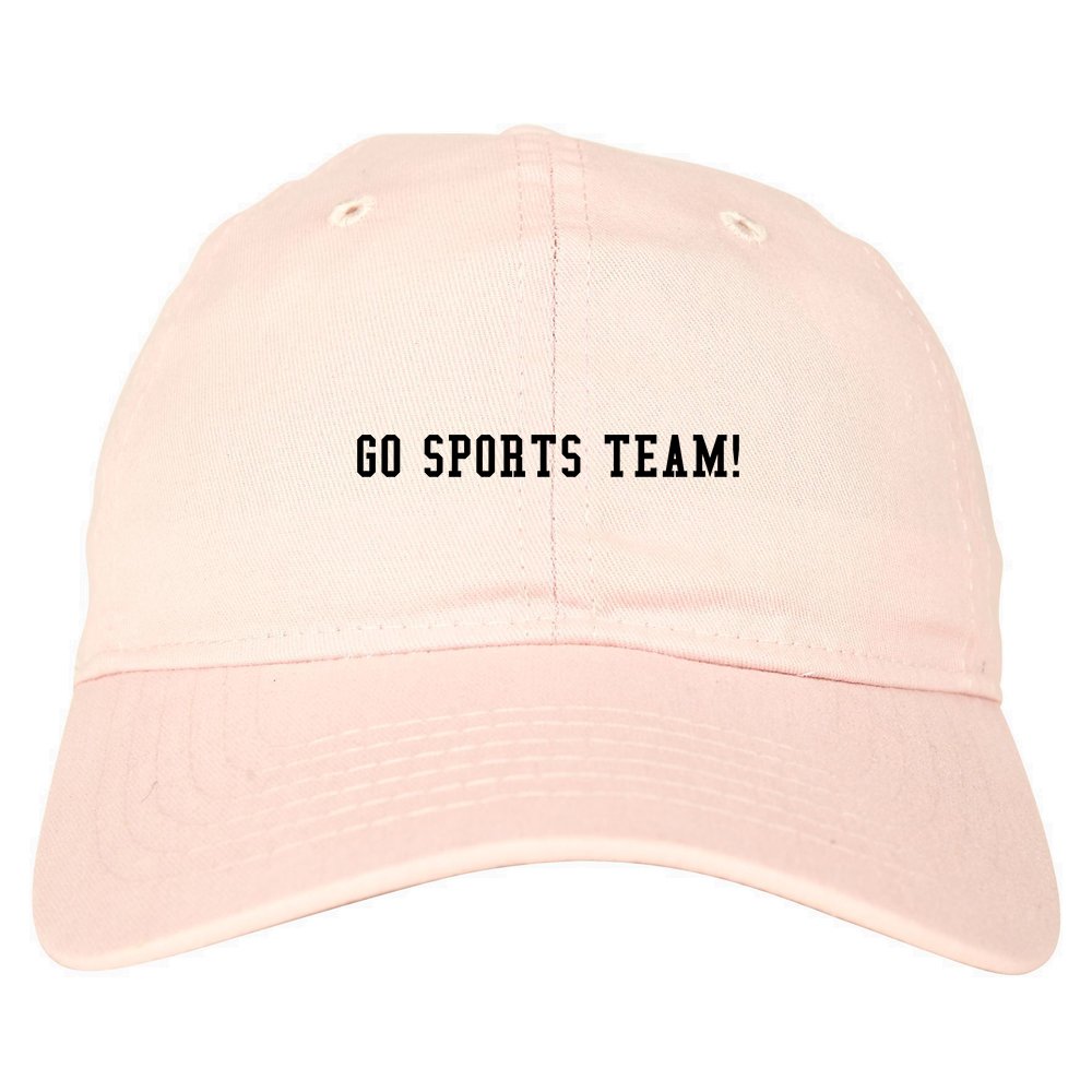 Go Sports Team Dad Hat - Adjustable Baseball Cap for Men & Women - Perfect for Outdoor Activities, Sports Games, and Casual Wear
