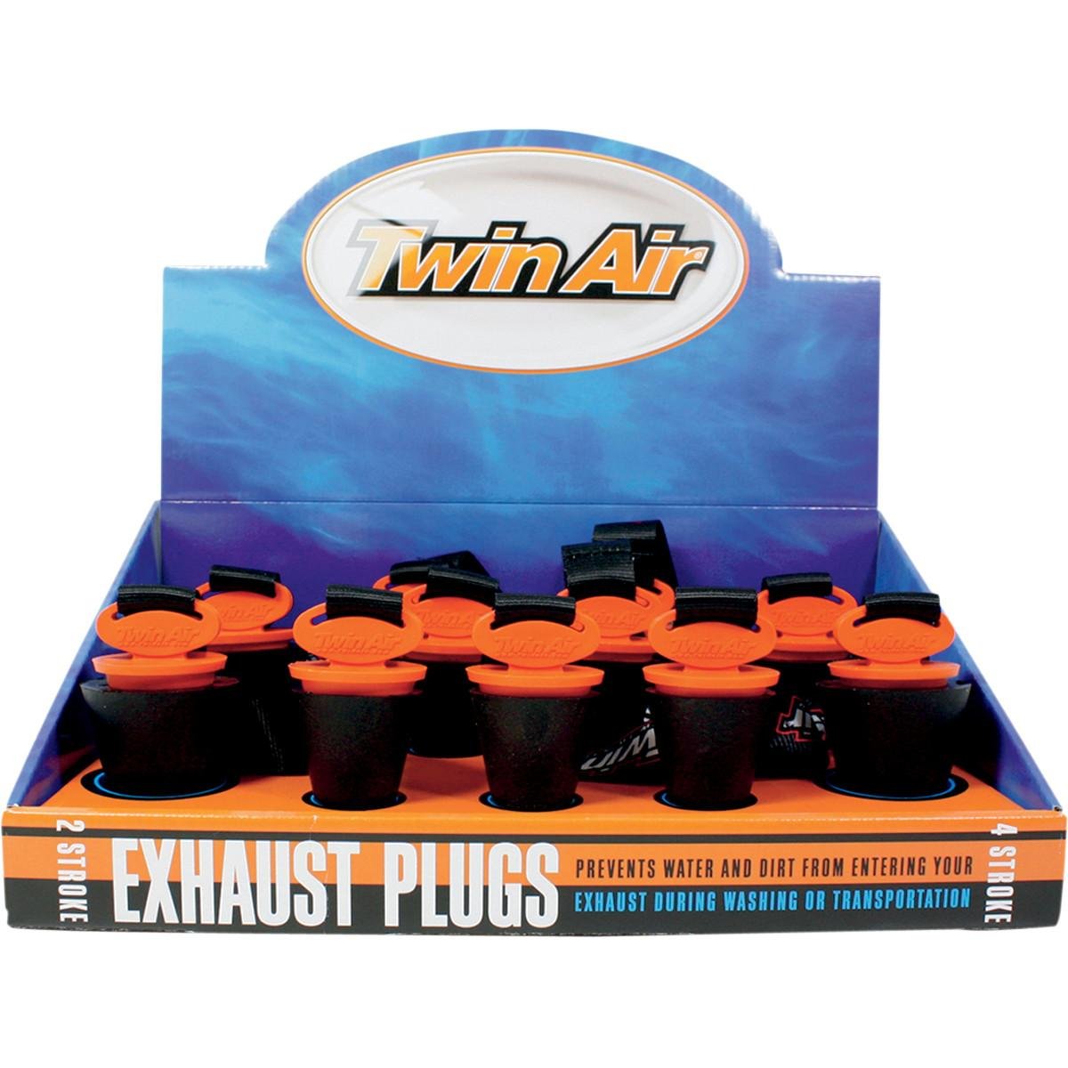 177711NN Exhaust Plug - Pack of 11 - High-Temperature Resistant Silicone Dust Cover for Motorcycle, ATV, Dirt Bike - Perfect for Garage Storage & Off-Road Protection
