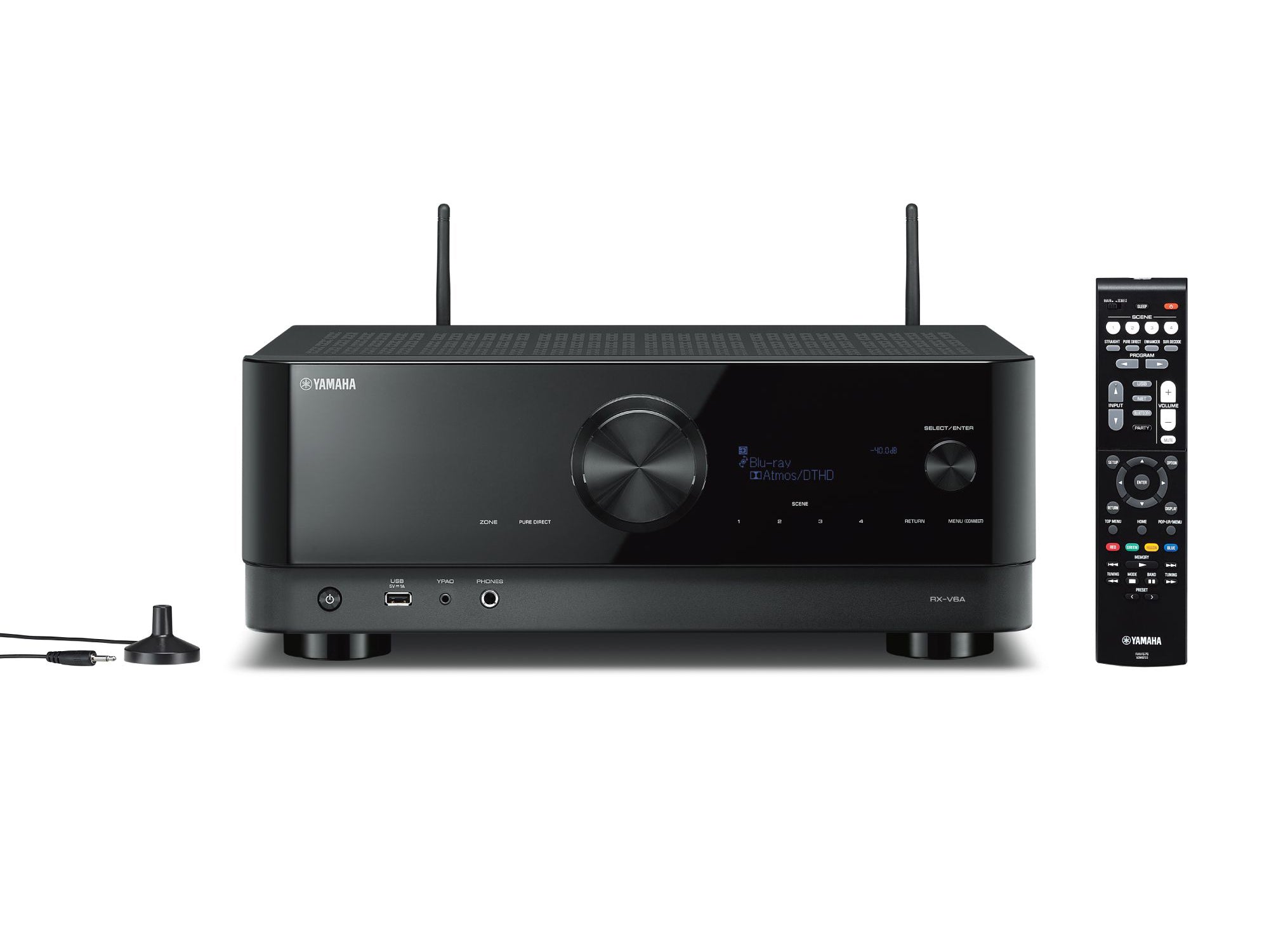 Yamaha RX-V6A 7.2-Channel AV Receiver - 8K HDMI, Dolby Atmos, DTS:X - Home Theater System for Movies, Music & Gaming