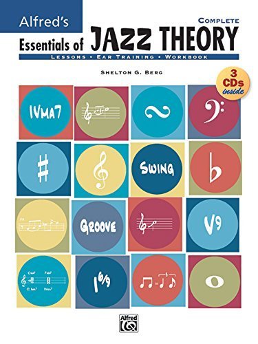 Alfred's Essentials of Jazz Theory Complete Book & 3 CDs - Learn Jazz Music Theory with Shelly Berg (2005 Spiral-Bound) - Perfect for Jazz Students, Musicians & Music Teachers