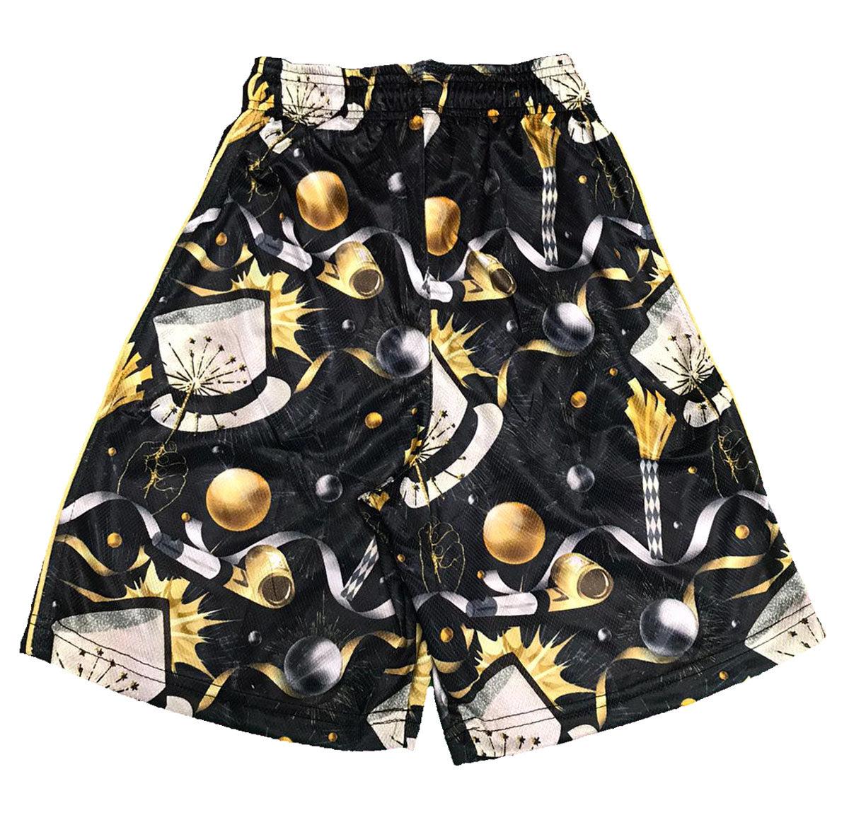 Boys' New Year's Eve Party Shorts - Trendy & Comfortable for Celebrations, Festivals & Special Events