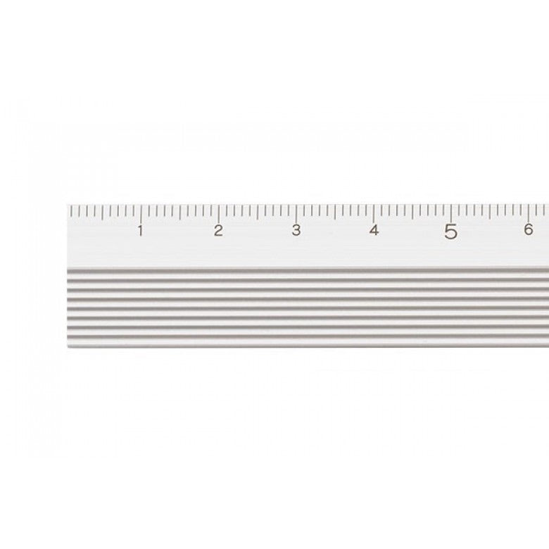 Premium Midori Aluminum Ruler - 12 Inch/30cm Lightweight Metal Straight Edge Measuring Tool for Office, School, Engineering & DIY Projects