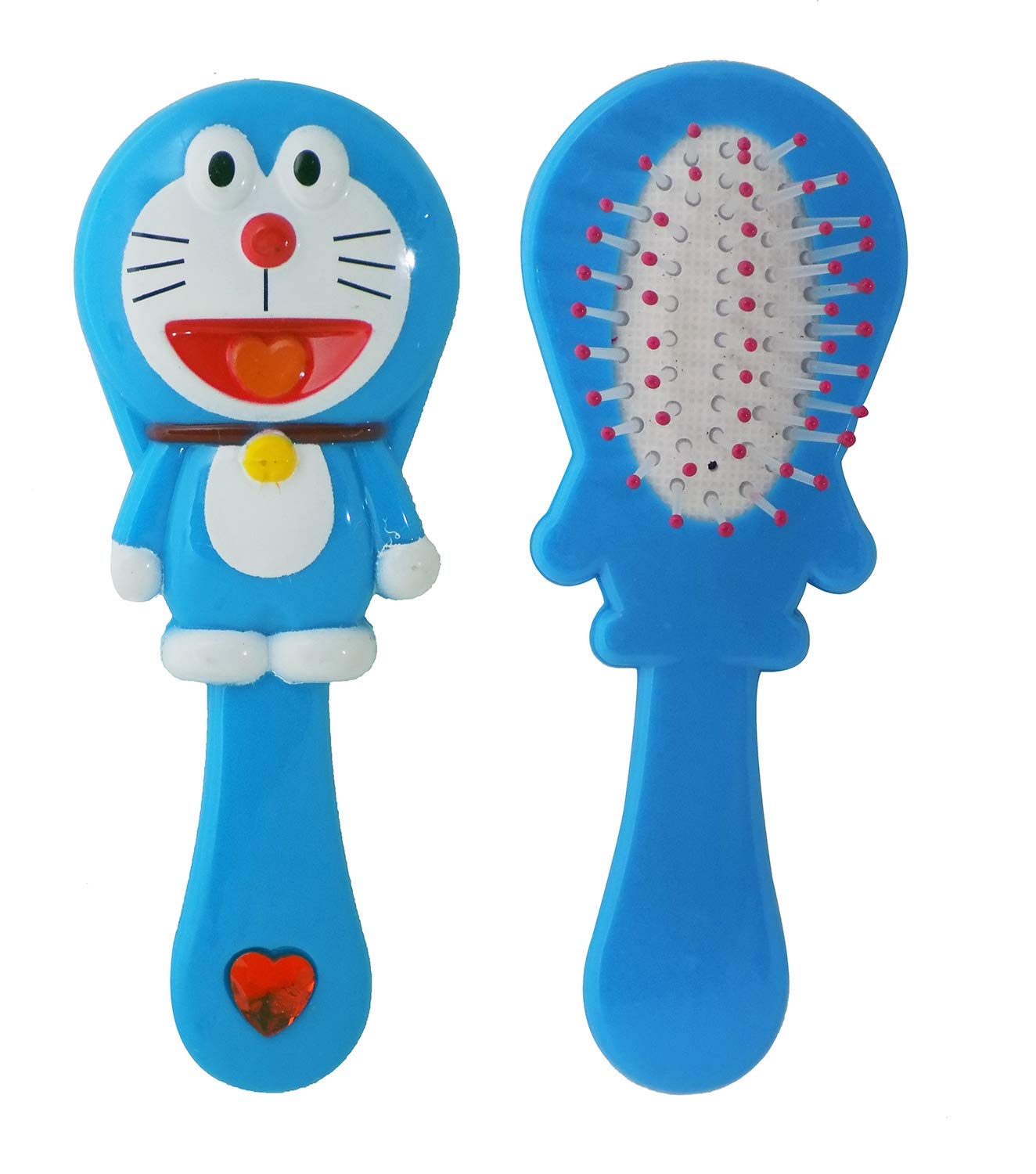 SIYAA Soft Baby Hair Brush for Kids - Gentle Hair Care Brush for Newborns & Toddlers - Perfect Baby Shower Gift (Blue, Pack of 1) - Ideal for Daily Hair Care & Detangling