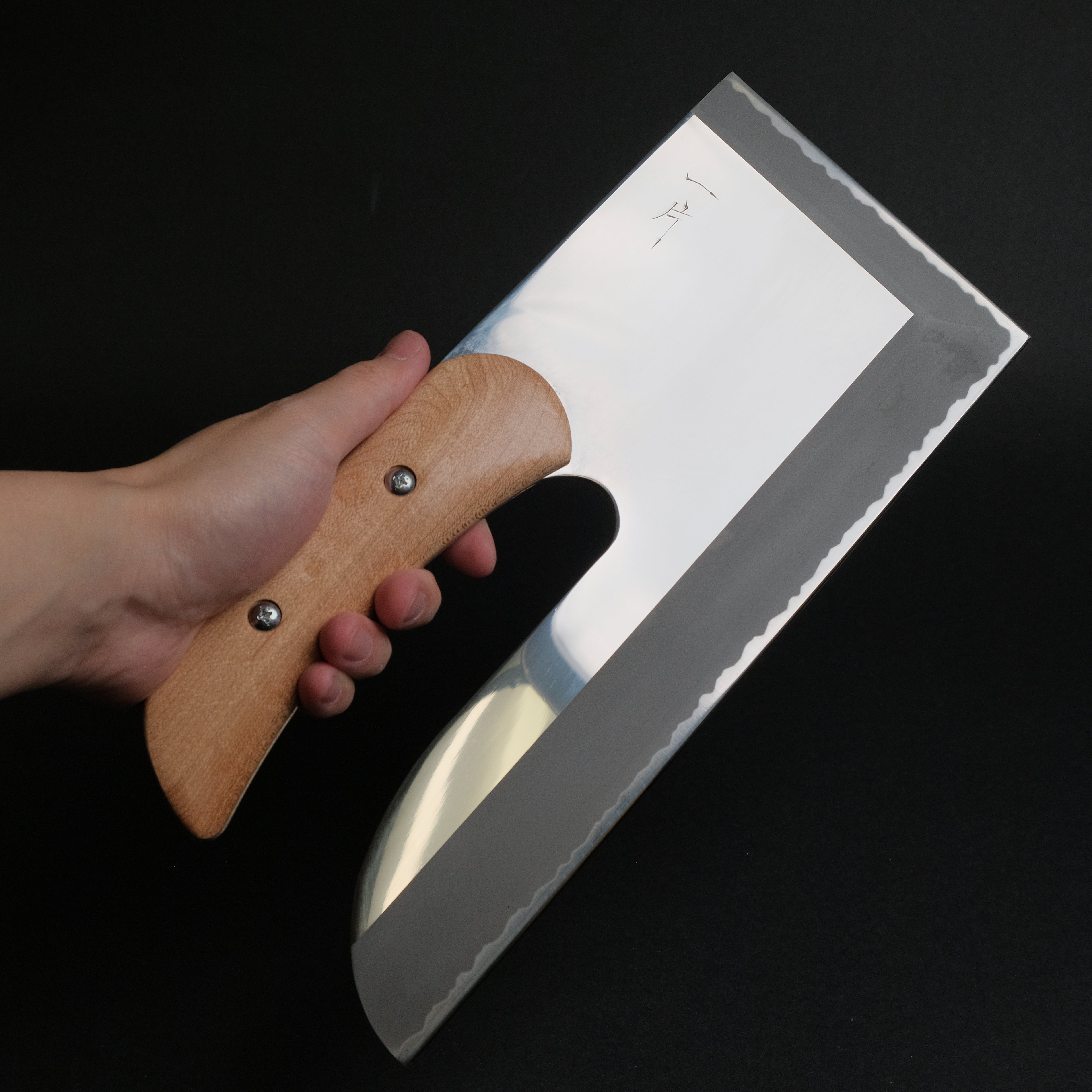 Hitohira Yellow #2 Steel Menkiri 300mm Japanese Sashimi Knife with Maple Handle - Perfect for Slicing Raw Fish, Sushi Preparation & Professional Kitchen Use