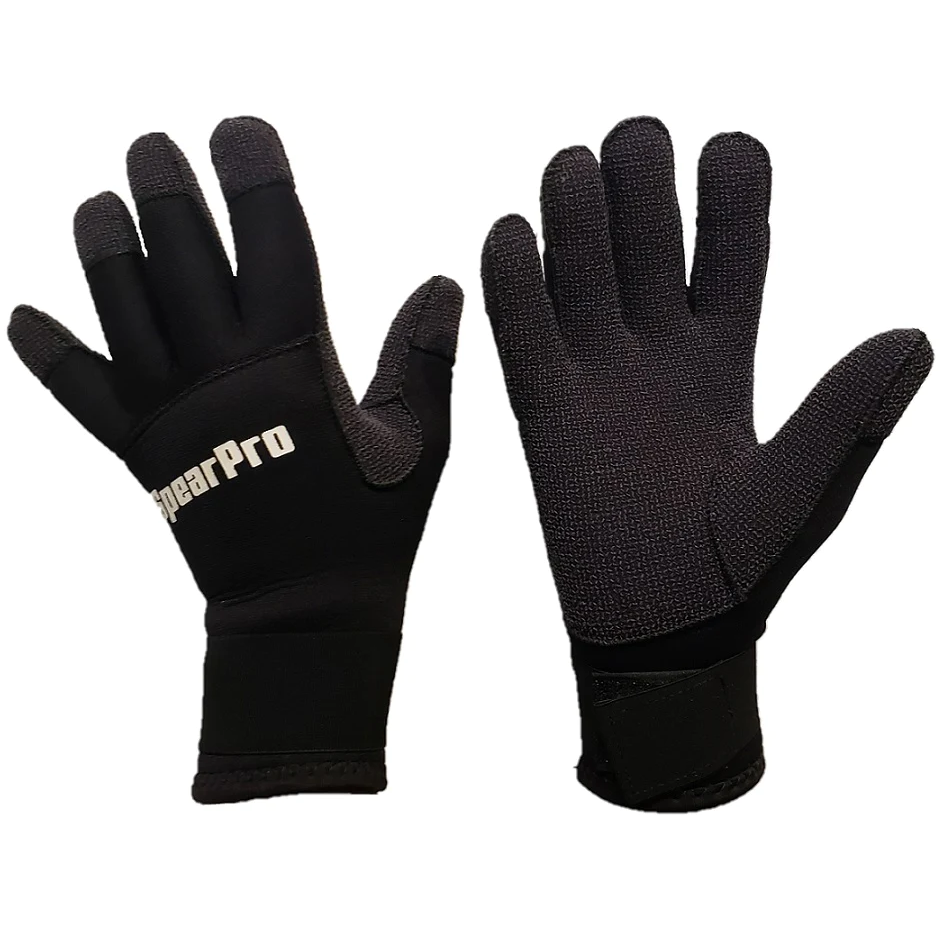 Spear Pro Rock Kevlar Dive Gloves 3mm - Premium Kevlar Protection for Spearfishing, Scuba Diving & Water Sports - Durable Neoprene Gloves for Cold Water & Marine Activities