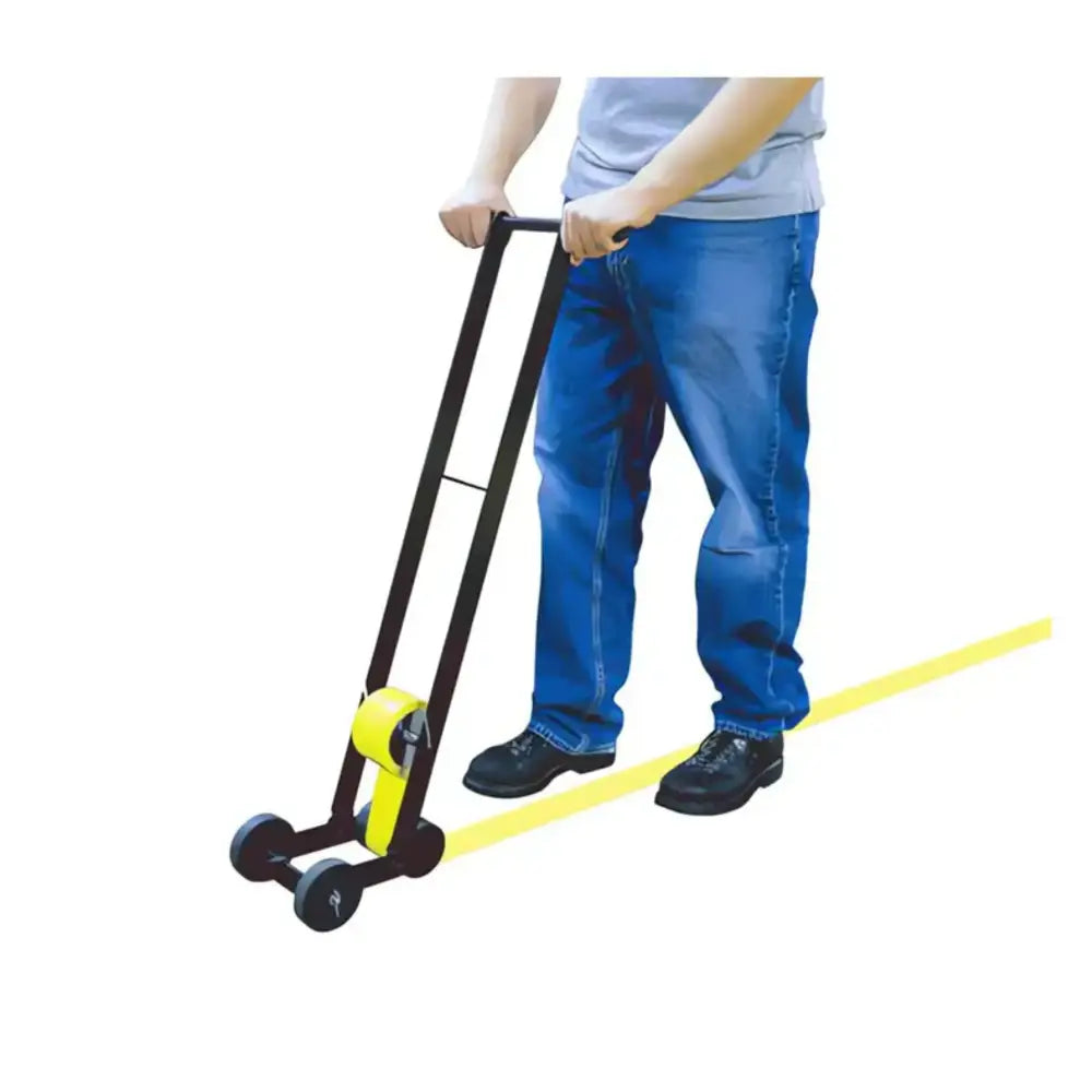 Professional Floor Lane Marking Tape Applicator - Heavy Duty Tape Dispenser for Warehouse, Factory & Gym Floor Markings