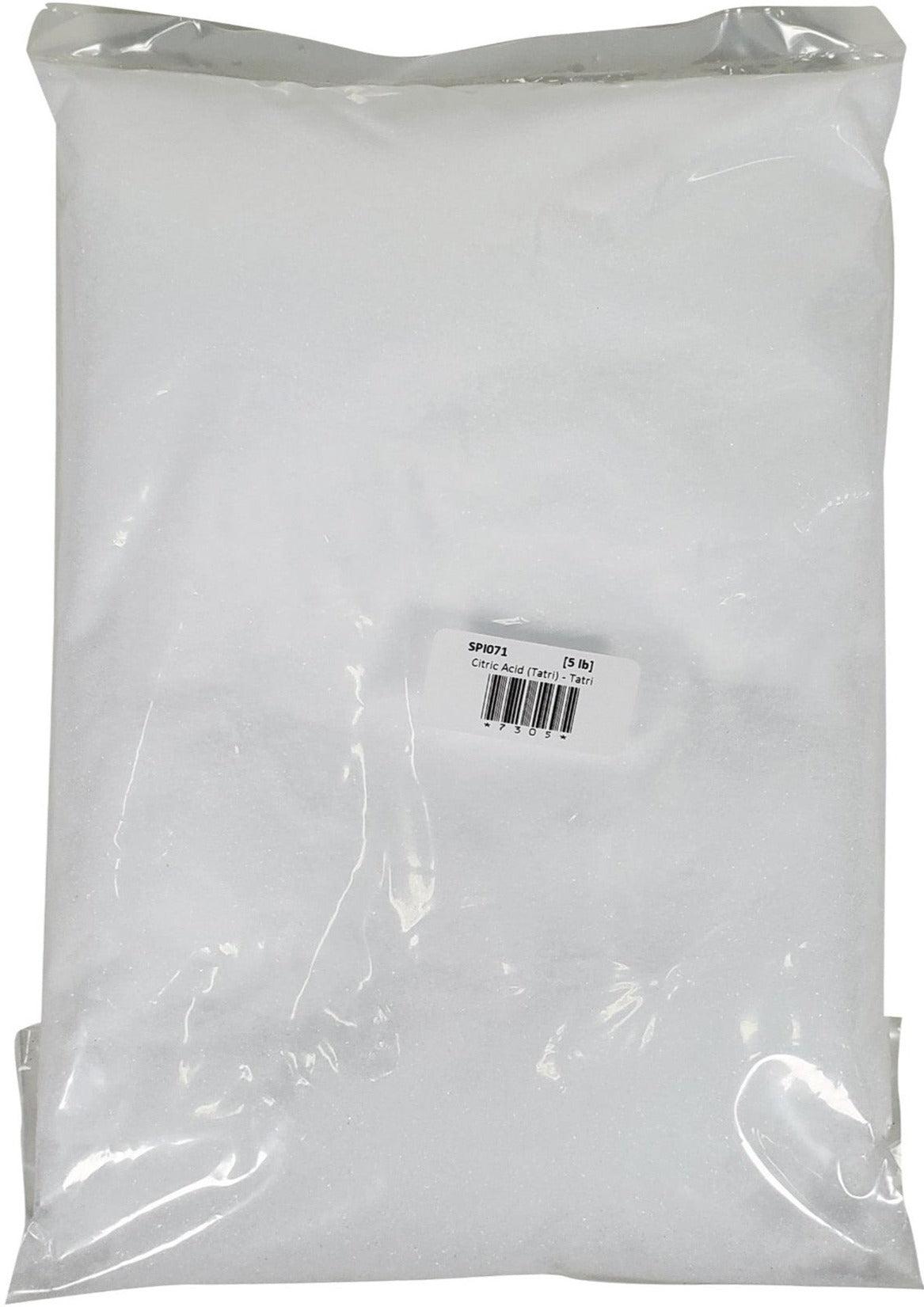 Pure Anhydrous Citric Acid (Tatri) - Food Grade, 1lb Bulk - Perfect for Cooking, Baking, Cleaning & DIY Projects
