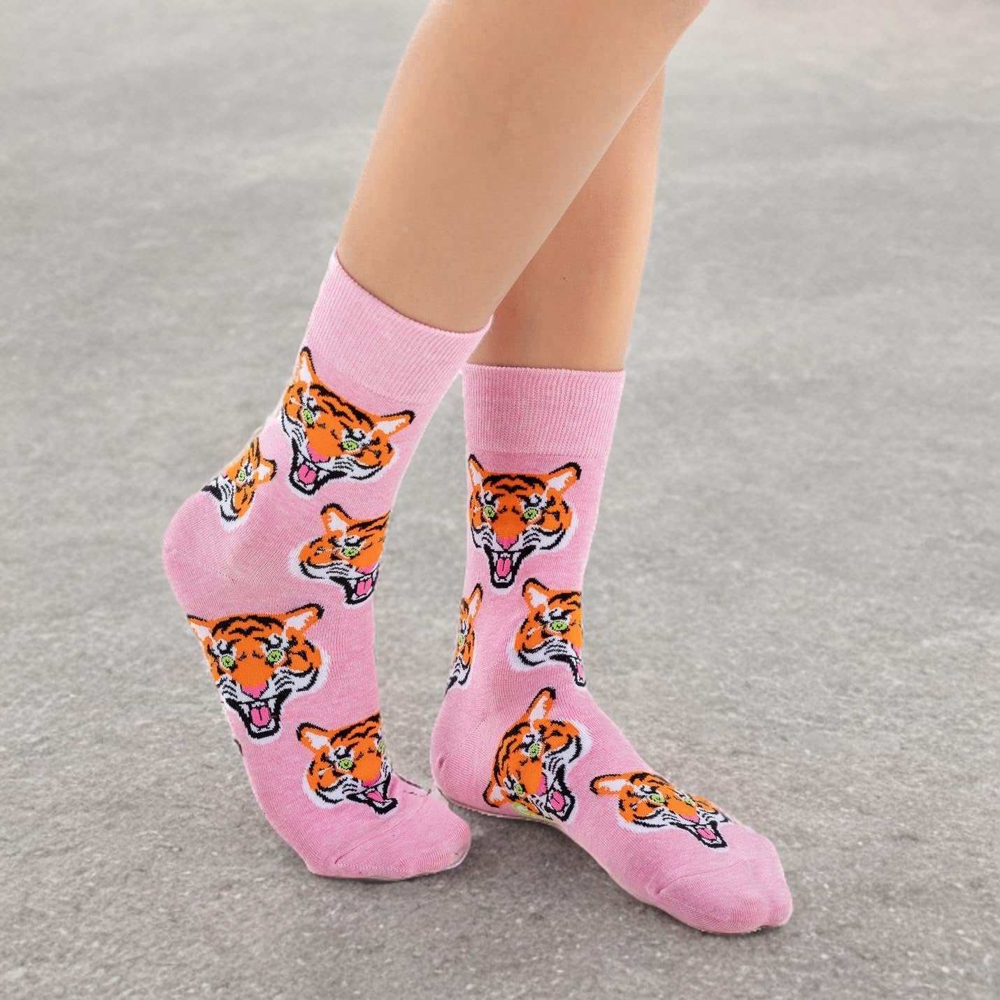 Good Luck Sock Women's Cat Socks - Fun Novelty Crew Socks for Adults | Perfect Gift for Cat Lovers & Casual Wear