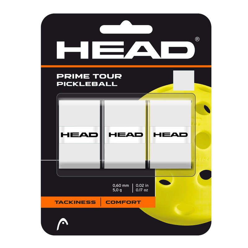 HEAD Prime Tour Pickleball Grip - Premium Performance Grip for Competitive Play | Perfect for Outdoor & Indoor Pickleball Courts, Tournaments & Training
