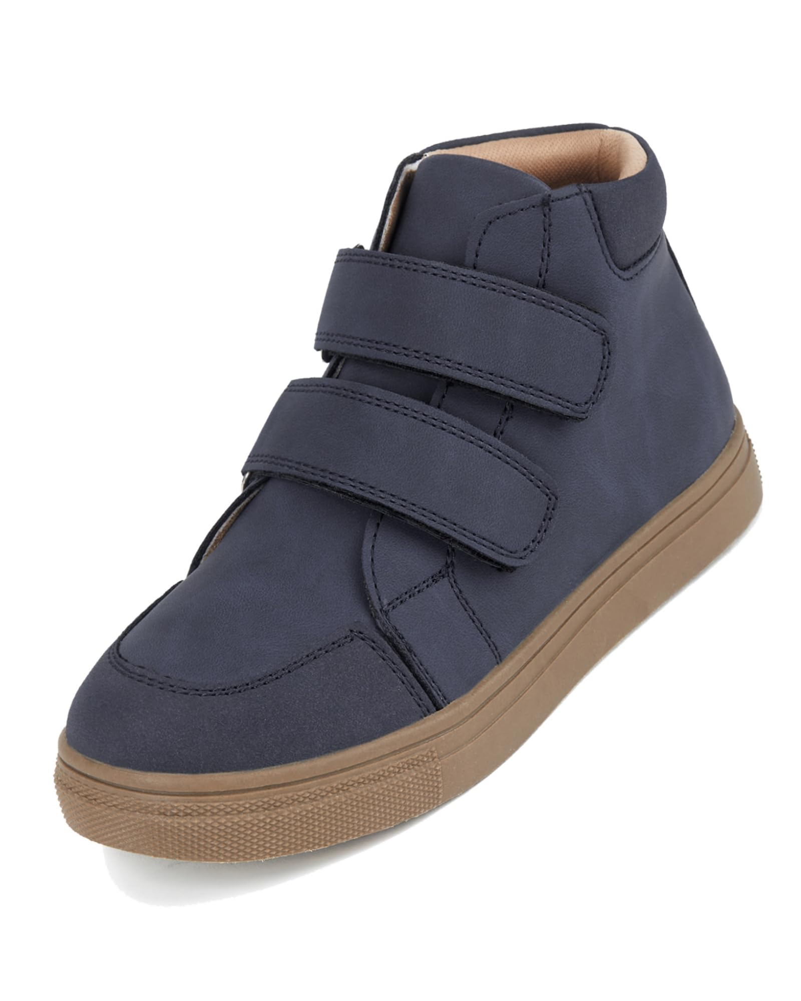 **Coutgo Toddler Boys Dress Boots - High Top Sneakers with Velcro Strap & Non-Slip Rubber Sole for Outdoor Walking & Play**    *(Perfect for Casual Wear, Playdates, and Everyday Adventures!)*