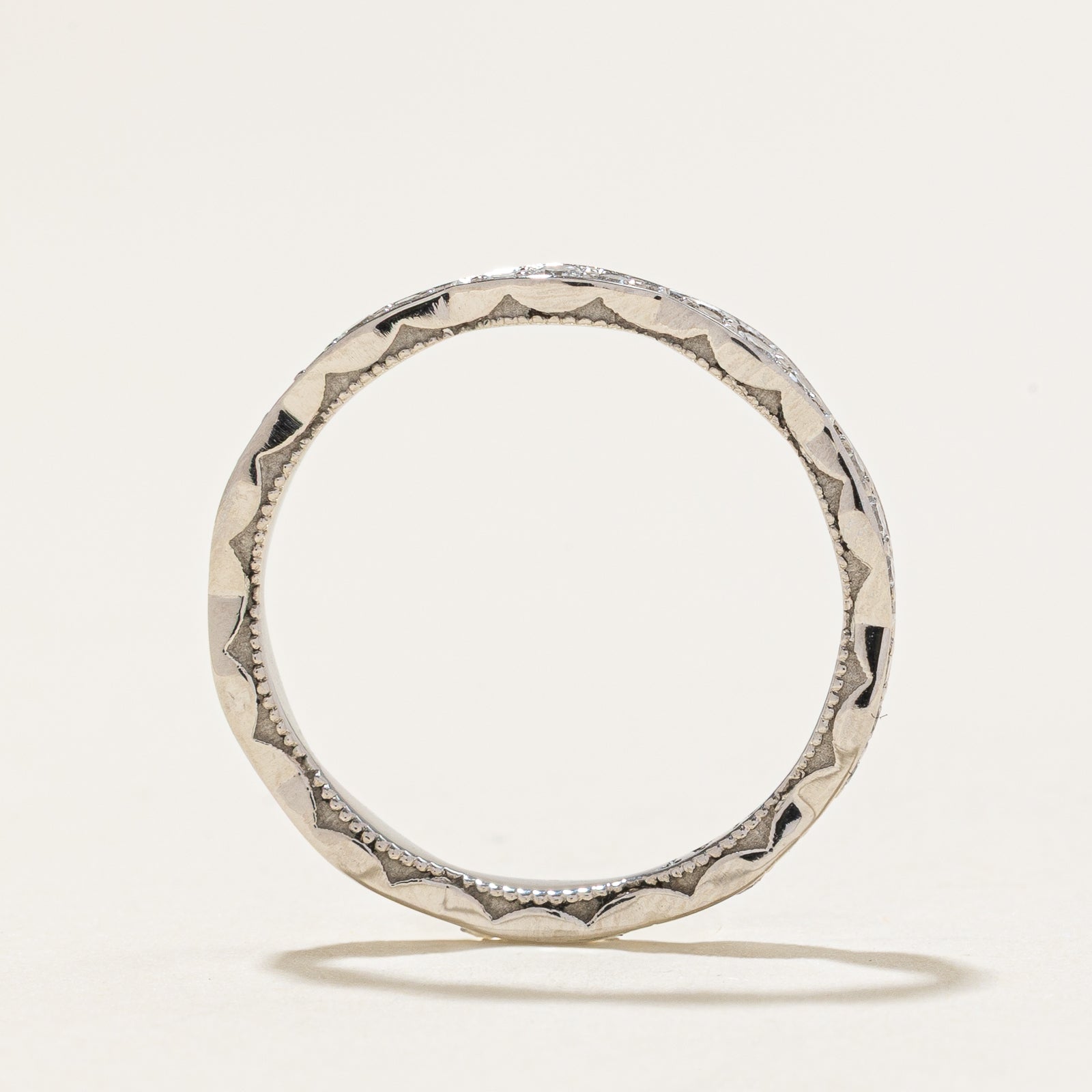 Tacori Eternity Diamond Wedding Band - 0.33ctw Round Cut Diamond Ring in Size 6.25 | Elegant Bridal Jewelry for Engagement, Anniversary & Special Occasions