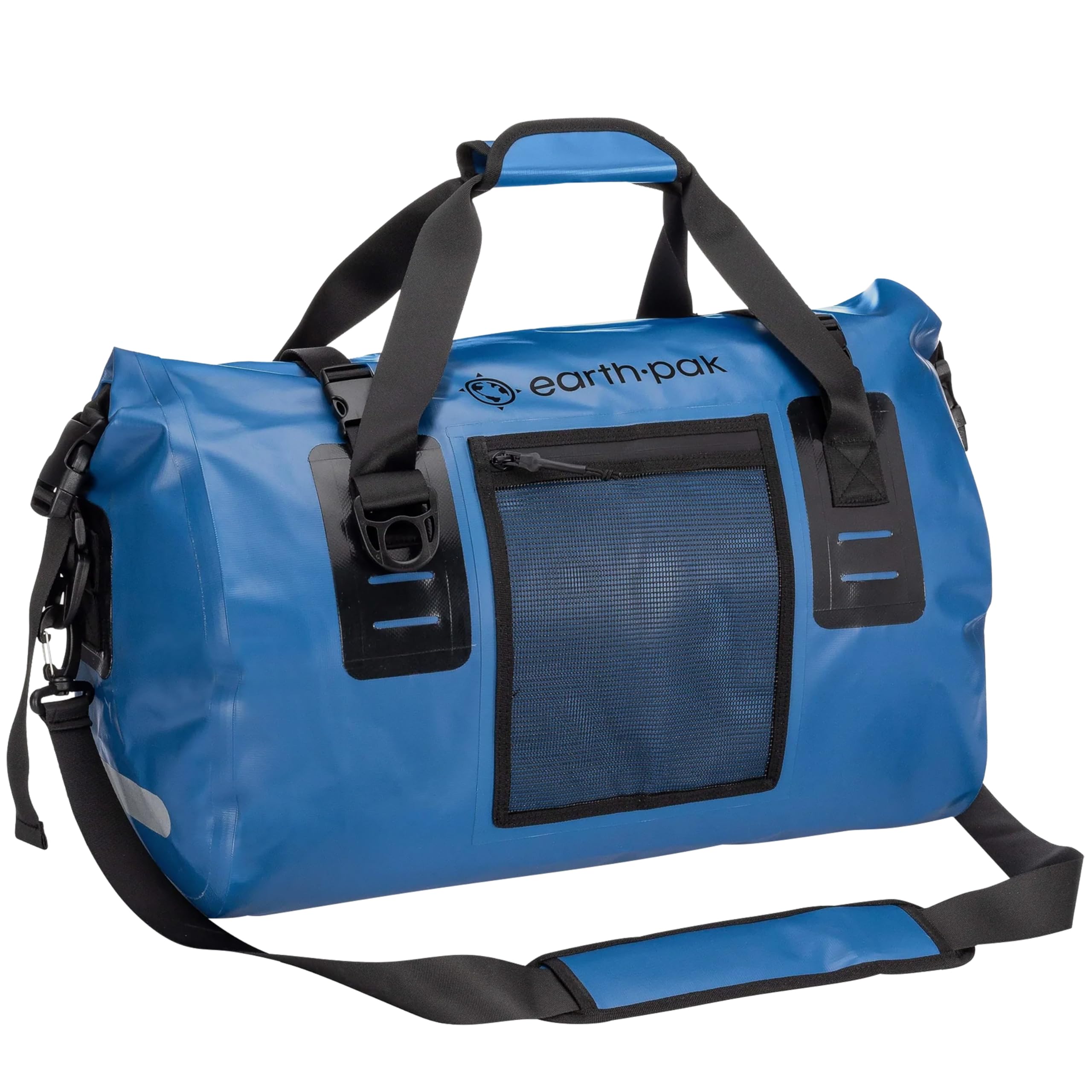 **Earth Pak Waterproof Duffel Bag - Heavy Duty Motorcycle Dry Bag with Large Storage Space | Waterproof Travel Duffle for Camping, Kayaking, Fishing & Canoeing | 50L/70L/90L/120L Sizes | Ideal for Outdoor Adventures & Gear Protection**