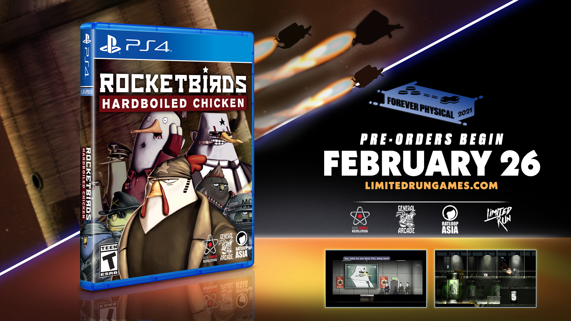 Rocketbirds: Hardboiled Chicken - Limited Edition #391 - Action Adventure Game for PC & Consoles - Perfect for Gamers & Collectors