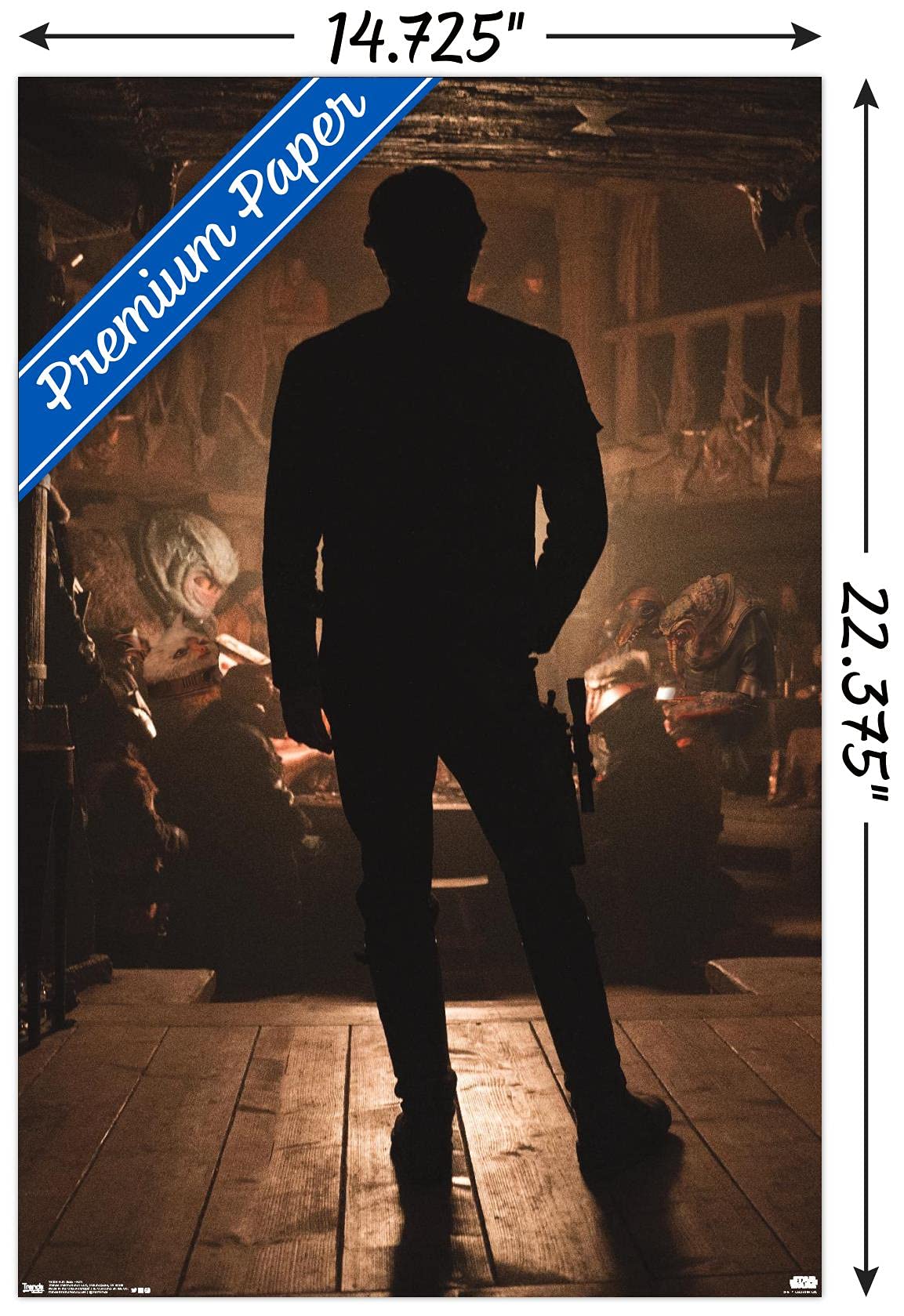 Star Wars Han Solo Movie Poster 22.4