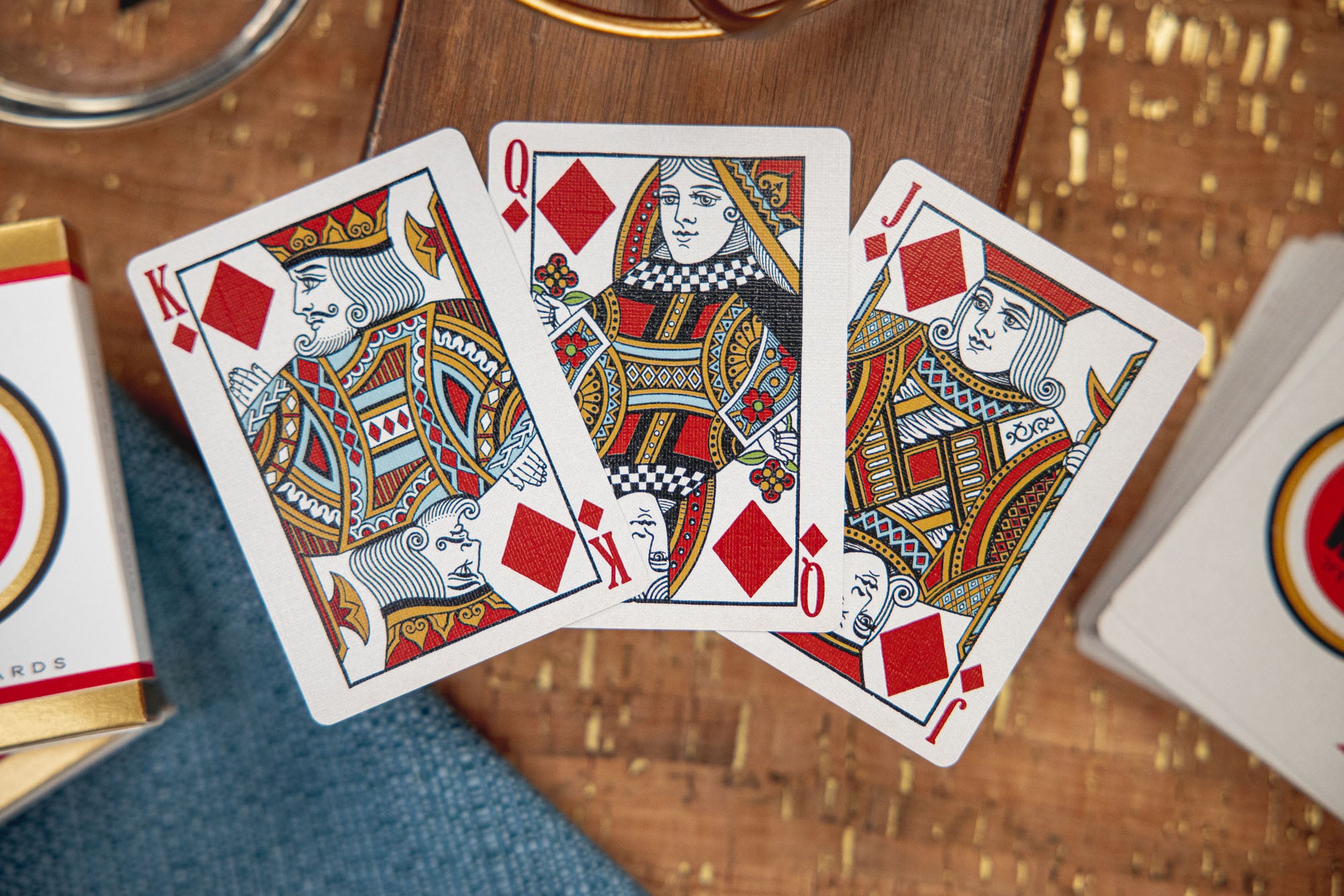 Luxury Playing Cards - Table Players Vol. 07 | Premium Quality Poker Cards for Casino Nights, Magic Tricks & Game Nights | Perfect for Poker, Blackjack & Card Collectors