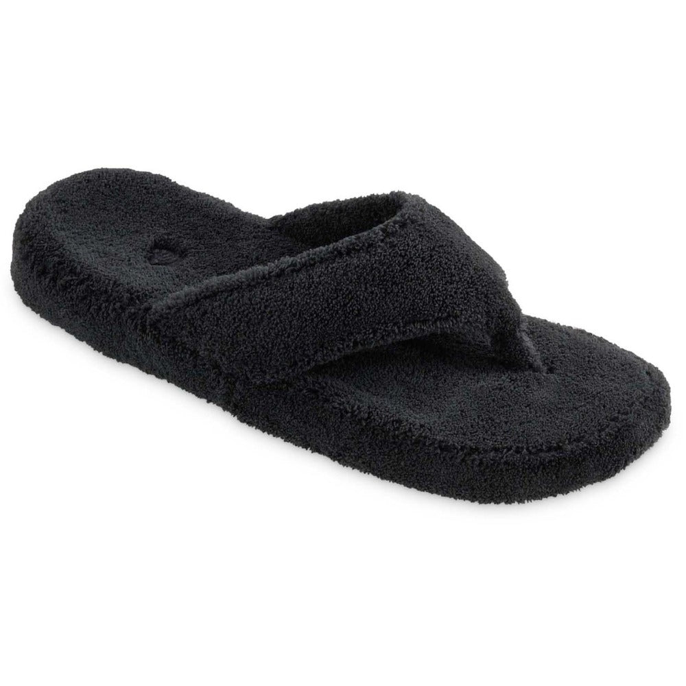 Comfortable Women's Spa Flip Flop Slippers - Soft Memory Foam Sandals for Relaxation at Home, Beach & Poolside Use
