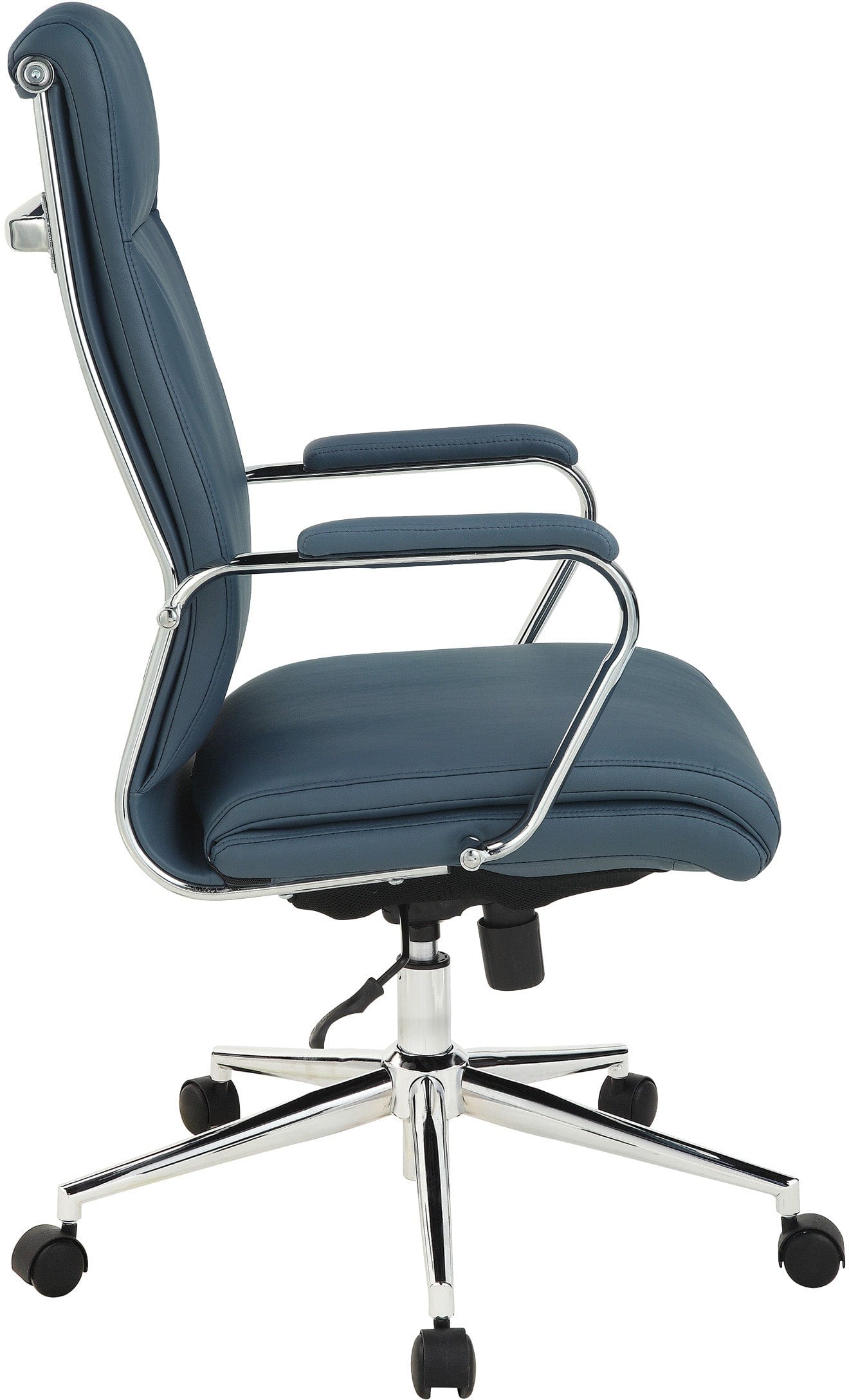 Office Star High Back Antimicrobial Vinyl Chair [920350C] - Ergonomic Office Chair for Home & Business Use, Comfortable Desk Chair for Long Hours Sitting