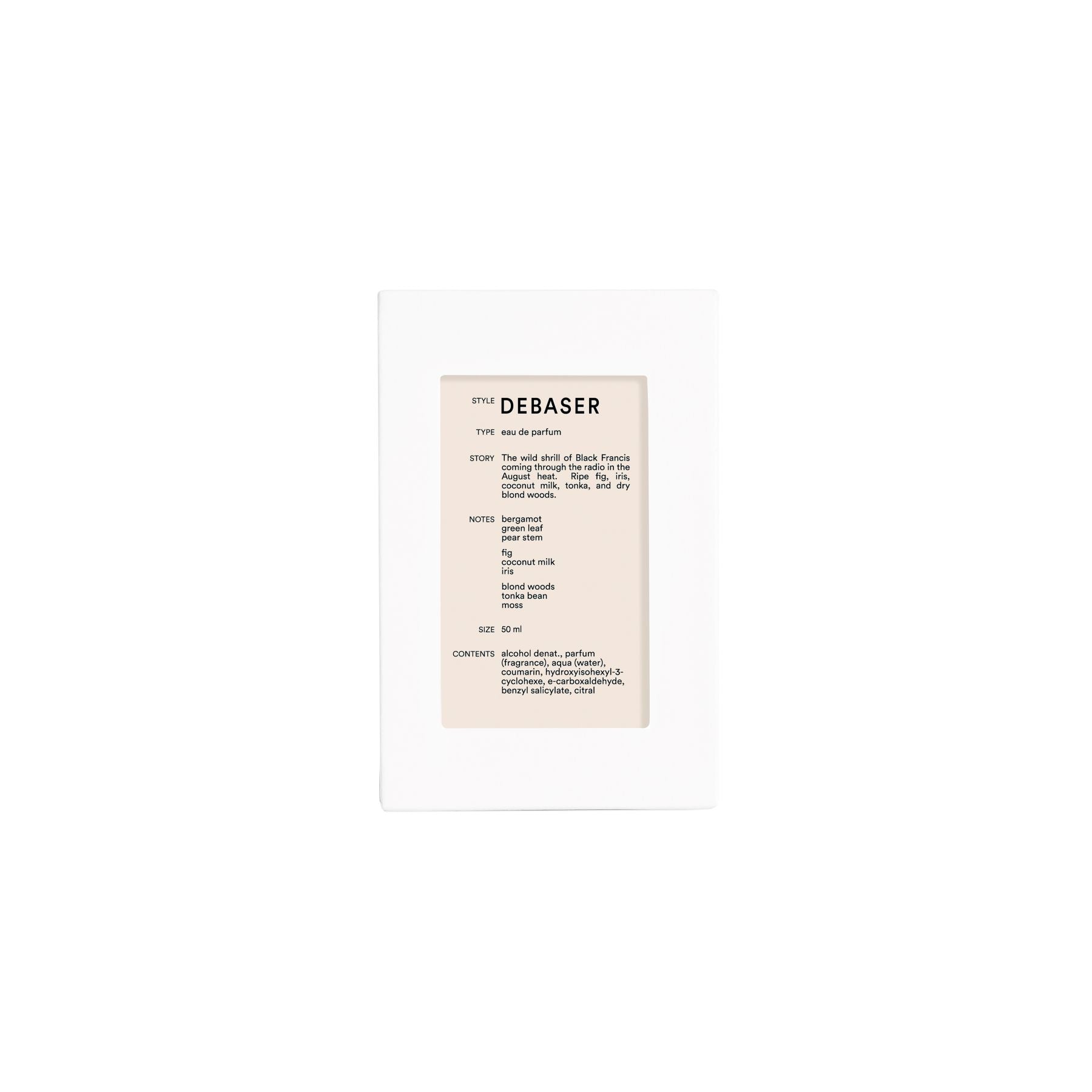 Debaser Eau de Parfum - Fresh Floral Fragrance for Women | Long-Lasting Perfume Spray | Perfect for Date Night & Special Occasions