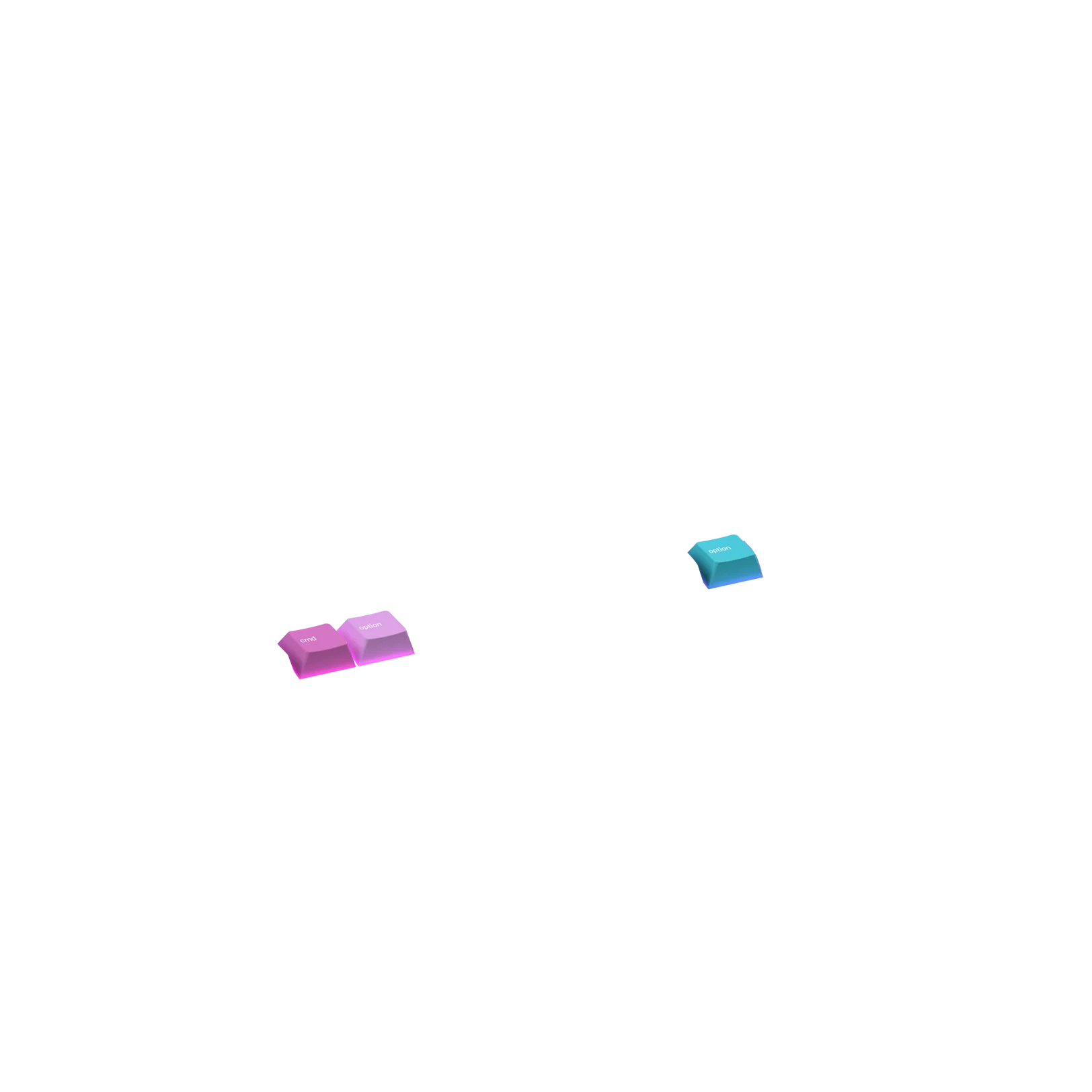 Custom Keycaps for Mechanical Keyboards - Daydream Design - Perfect for Gaming, Typing & Office Work - US Seller