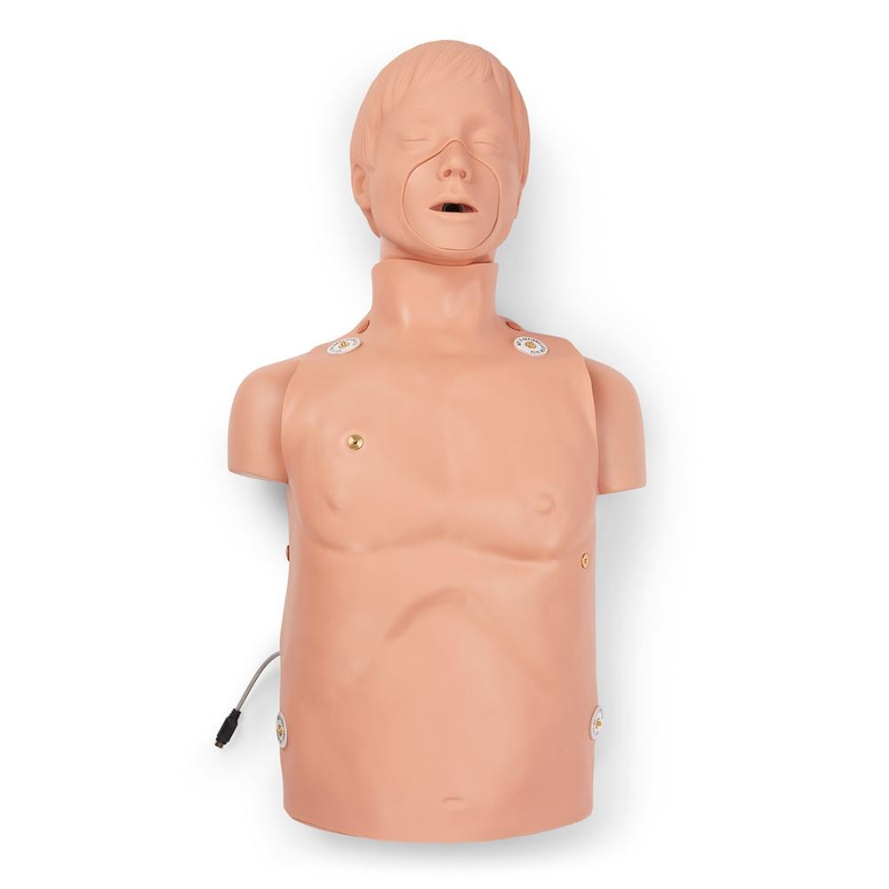 Professional CPR Training Manikin with Defibrillation - Realistic AED & CPR Practice for First Aid, Emergency Response, and Medical Training Scenarios