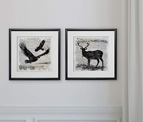 Birchbark Eagle & Bear