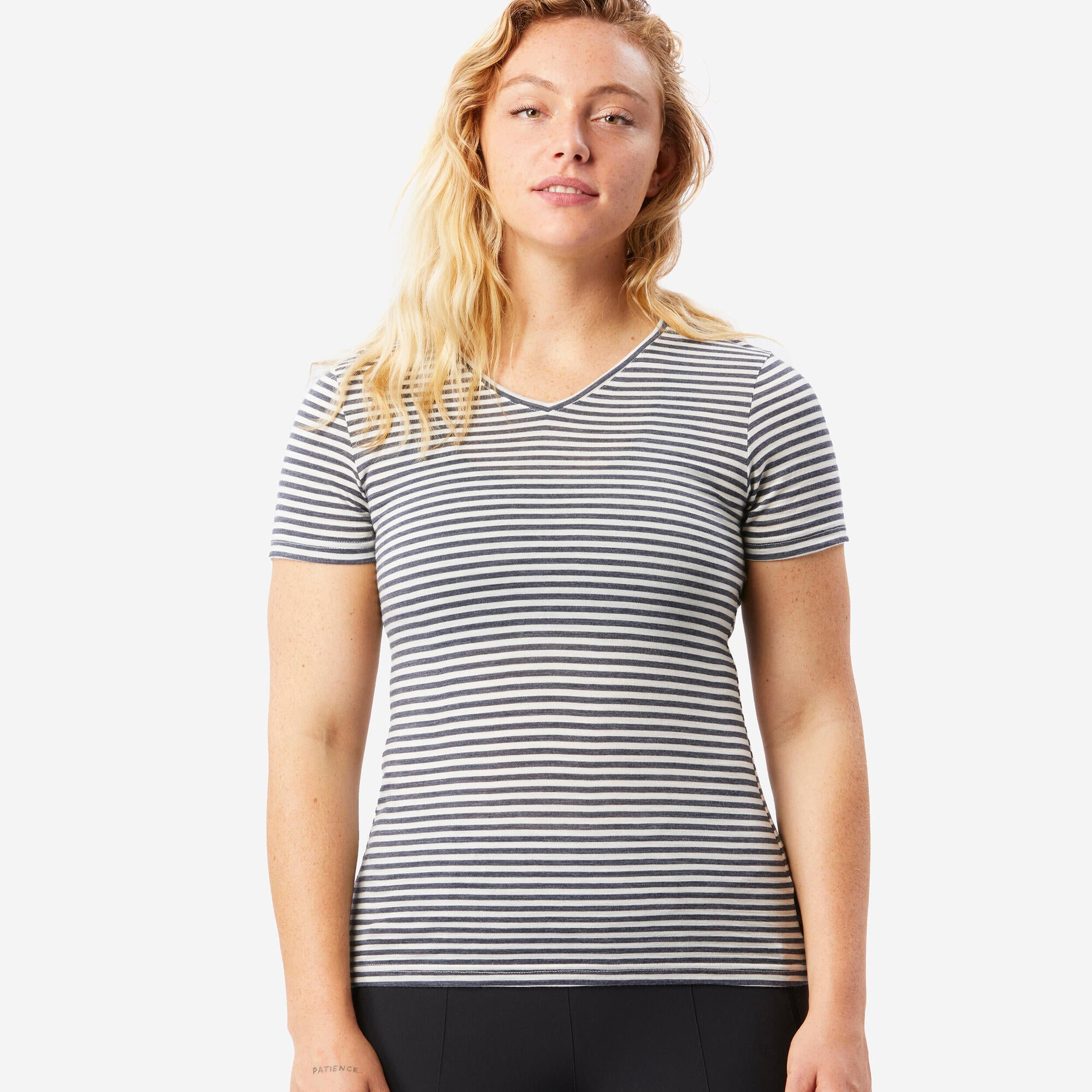 Simond Women's Travel 500 Merino Wool T-Shirt - Lightweight Breathable Base Layer for Hiking, Camping & Outdoor Adventures