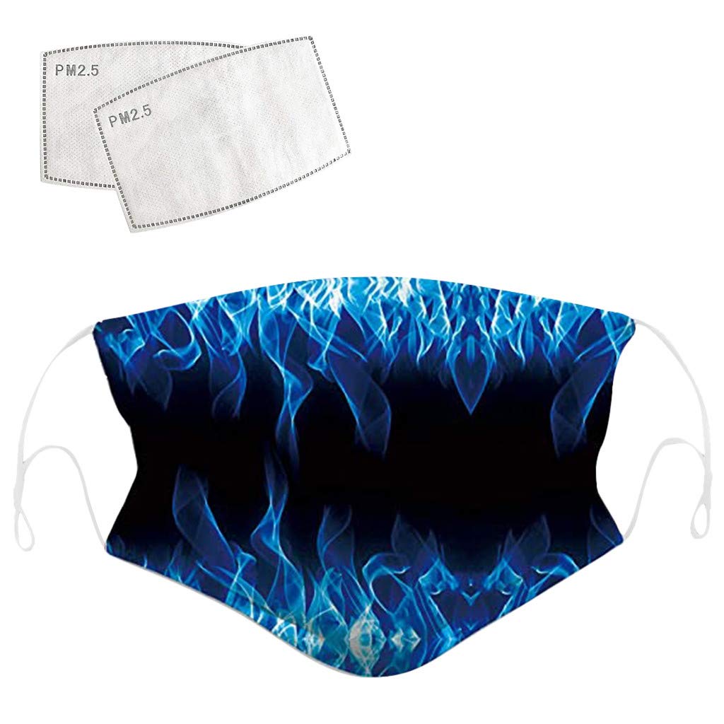 Stoota Adult Face Masks - Washable & Reusable with Adjustable Ear Loops, Unique Print Design for Dust, Sun & Wind Protection - Perfect for Outdoor Activities, Commuting and Travel