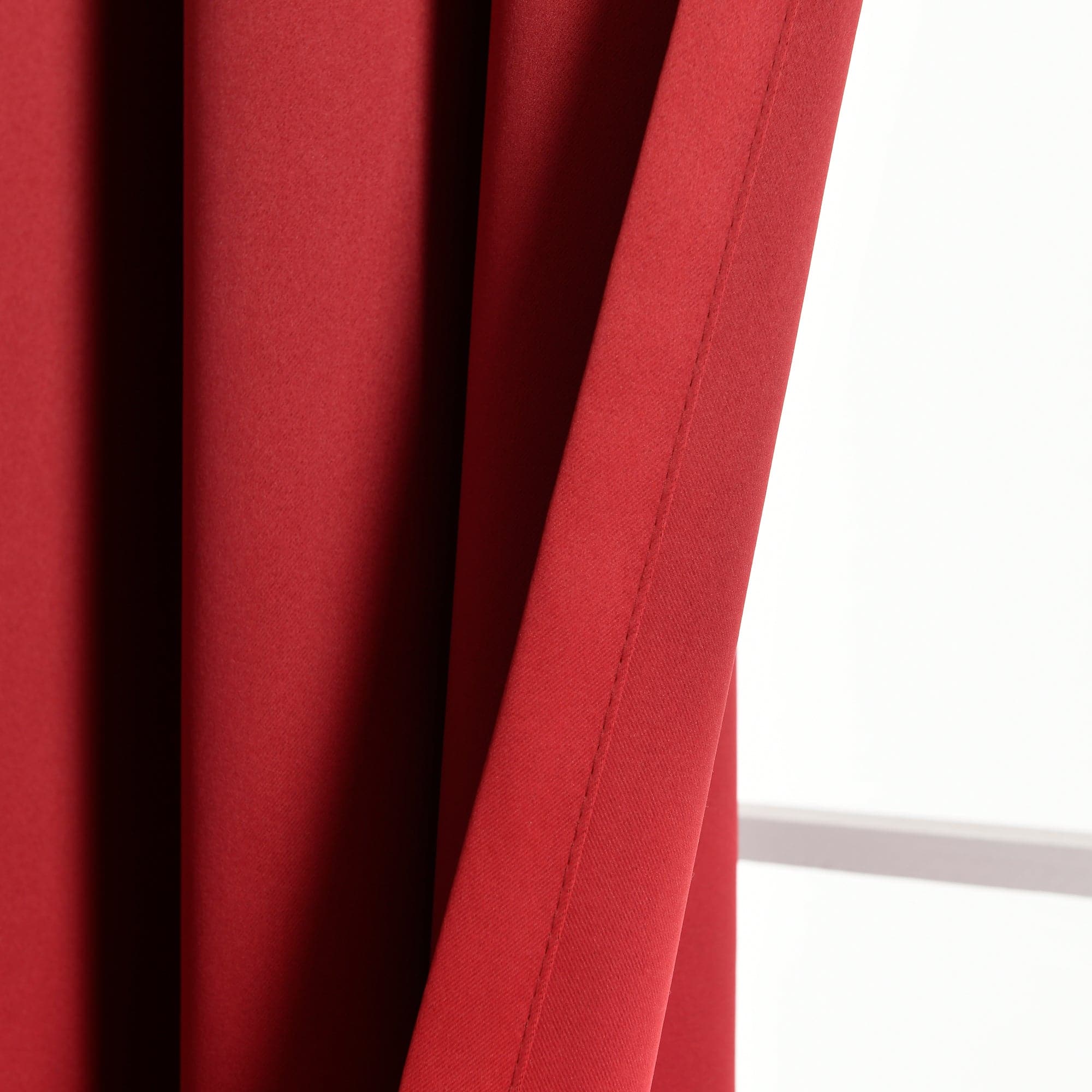 Thermal Insulated Blackout Curtains for Bedroom - Noise Reducing Grommet Window Panels Set, Energy Saving & Light Blocking for Home, Office, Nursery - 2 Panels (52x84 Inches, Black)