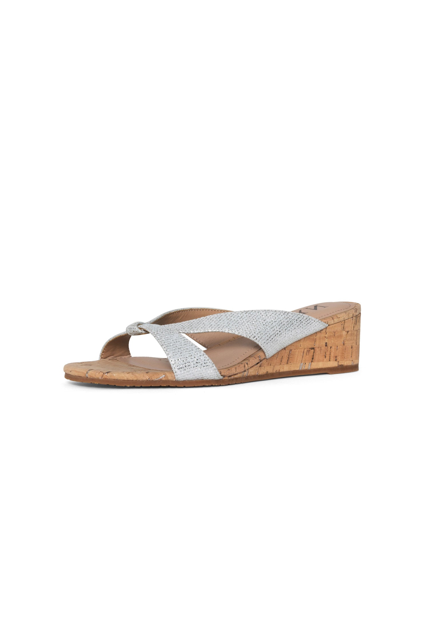 Contessa Women's Comfortable Wedge Sandals - Silver | Fashionable Summer Shoes for Beach, Party & Casual Wear