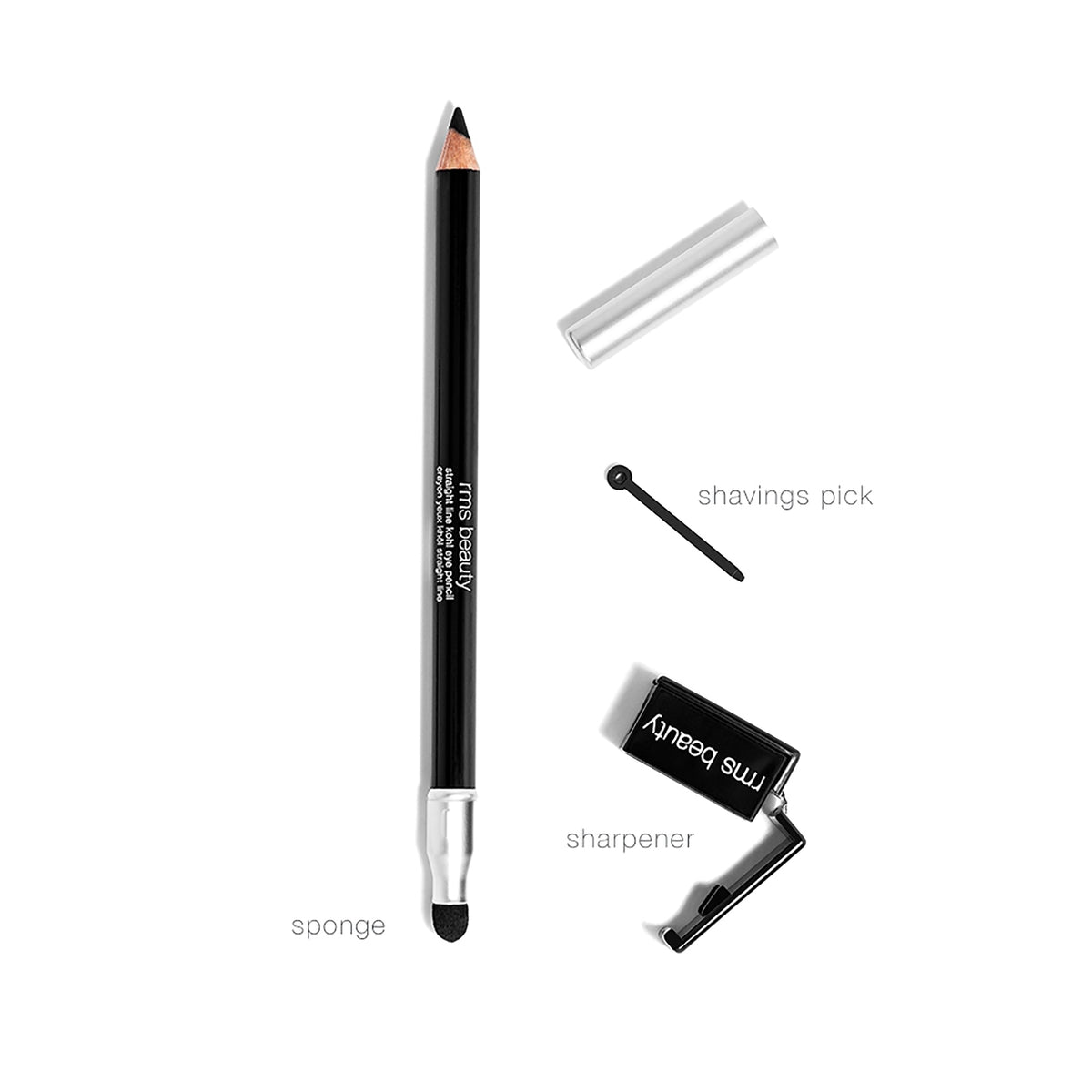 Long-Lasting Straight Line Kohl Eyeliner Pencil - Smudge-Proof & Waterproof for Precise Eye Definition - Perfect for Everyday Makeup, Winged Liner & Dramatic Eye Looks