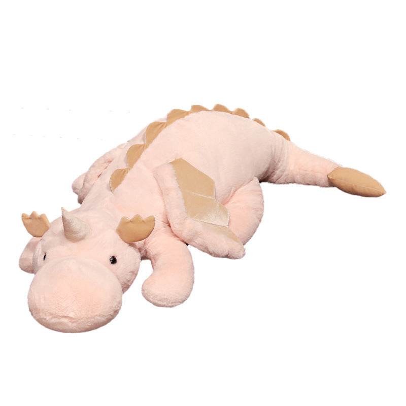 5ft Giant Dream Dragon Plush Stuffed Animal Toy - Large Cute Fantasy Dragon Plushie for Kids & Adults - Perfect for Bedroom Decor, Gift, and Cuddling