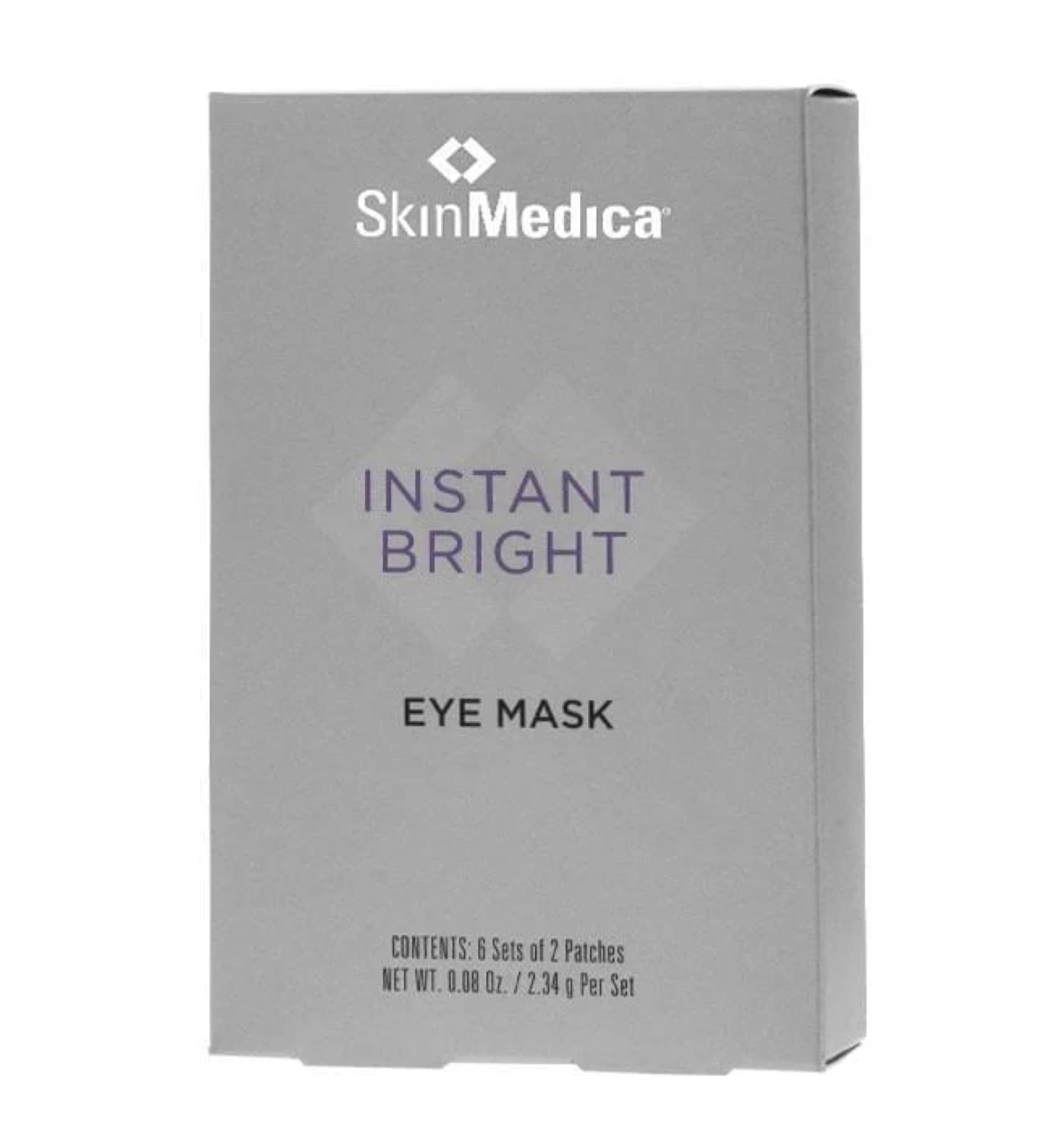 SkinMedica® Instant Bright Eye Mask - 6 Pairs, Under Eye Patches for Dark Circles & Puffiness, Hydrating Eye Treatment for Brightening & Anti-Aging - Perfect for Travel, Spa Days & Nighttime Skincare Routine