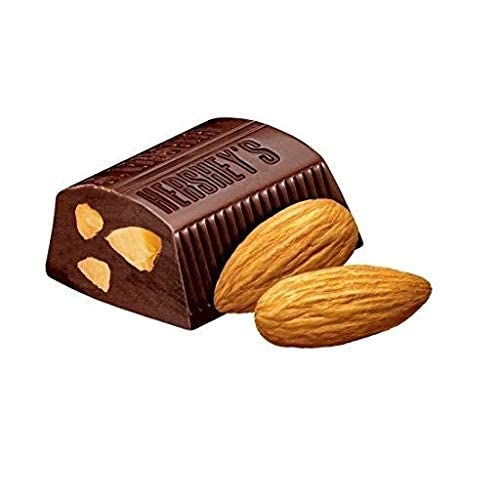 Hershey Dark Chocolate Almonds 2Lb for Weddings & Gifts