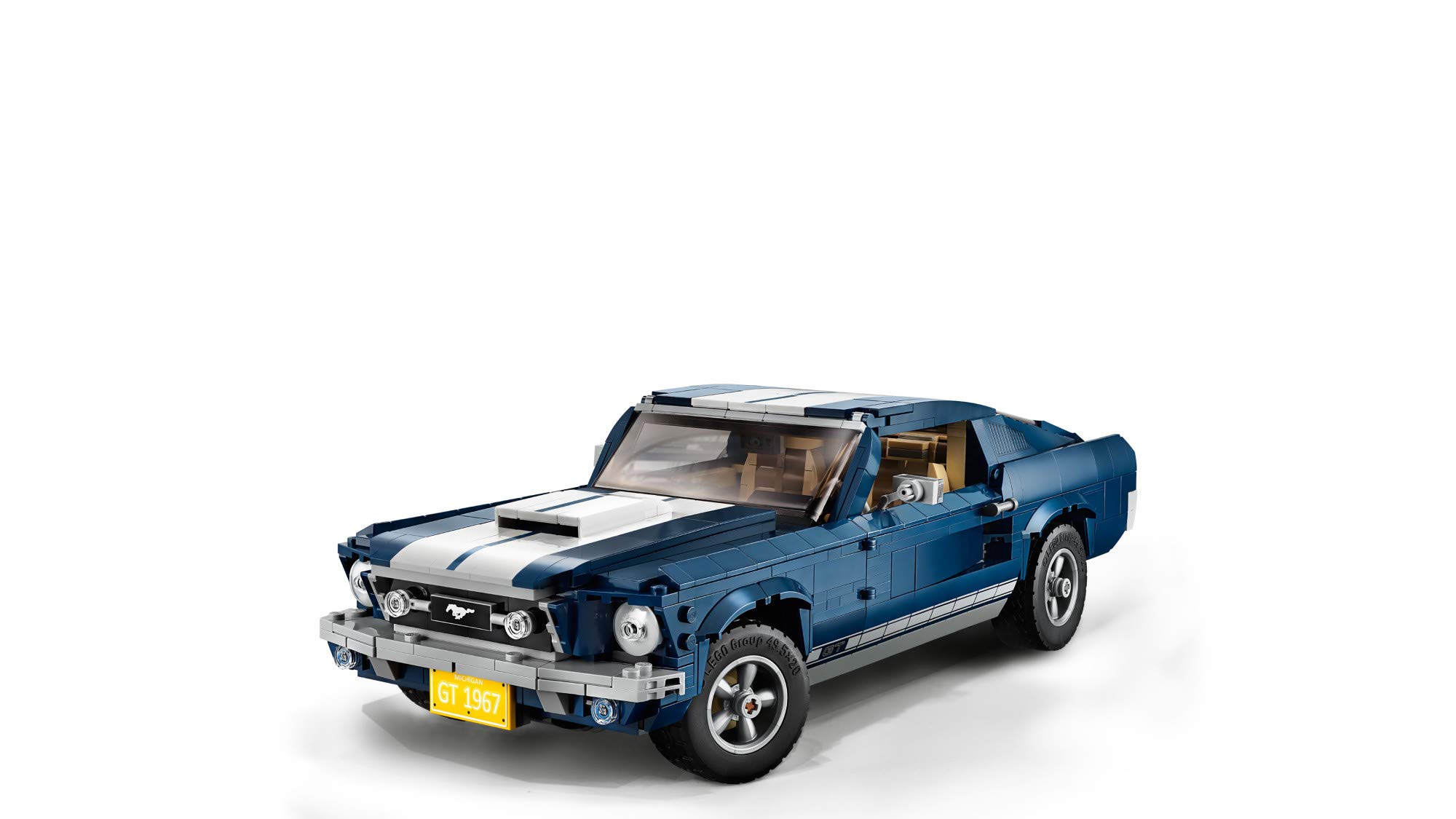 LEGO Creator Expert Ford Mustang 10265 Building Kit - 1471-Piece Collector's Model Car with Detailed Interior & V8 Engine | Perfect for Home Office Display, Gifts for Adults & Teens | Great for Car Enthusiasts & LEGO Fans