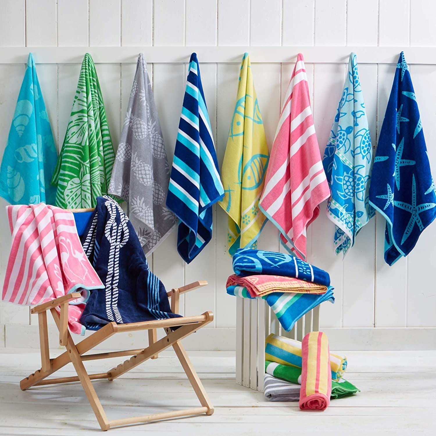 Custom Personalized Beach Towel with Names - Mr. & Mrs. Couple Birds Design Microfiber Bath Towel 30