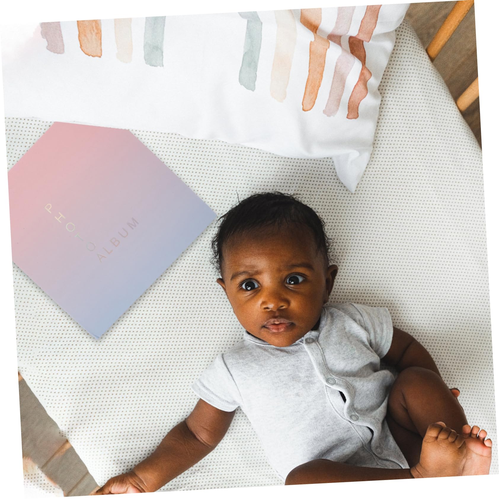 NUOBESTY Premium Scrapbook Photo Album - Memory Book for Baby Boy, Wedding, Family Photos - Acid-Free Archival Quality Paper for Lasting Keepsakes | Perfect for Baby Shower Gifts, Anniversary Presents & Family Memory Preservation