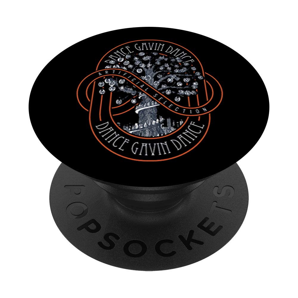 Dance Gavin Dance Graphic Design PopSockets PopGrip - Swappable Phone Grip for iPhone, Samsung & Tablets | Perfect for Concerts, Travel & Everyday Use