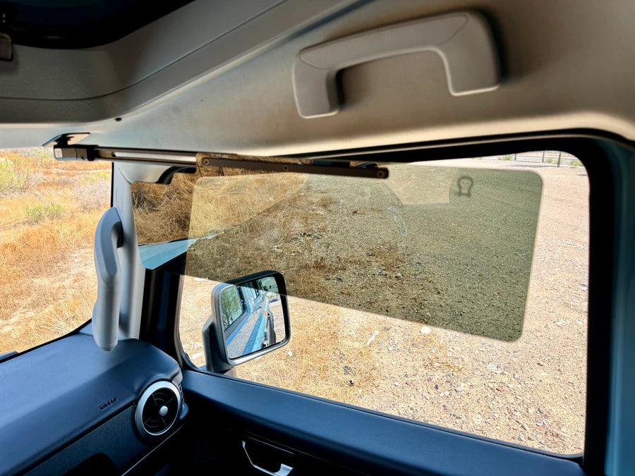 Owl Rosen Sun Visors for 2023+ Ineos Grenadier - UV Protection & Anti-Glare - Perfect for Off-Roading & Outdoor Adventures