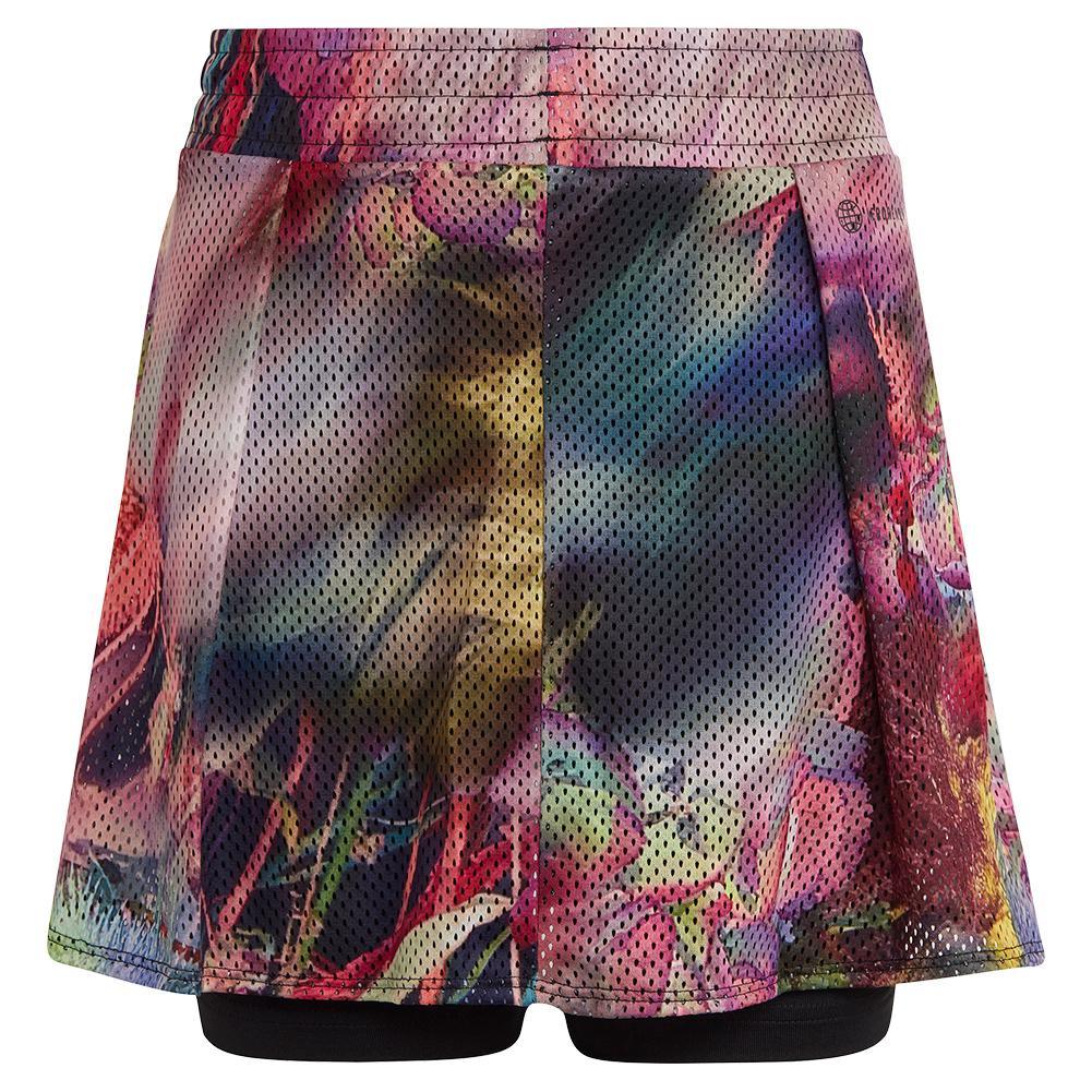 Girls' Melbourne Tennis Skort - Multicolor & Black Athletic Skirt for Tennis, Golf & School Sports | Comfortable & Stylish Activewear