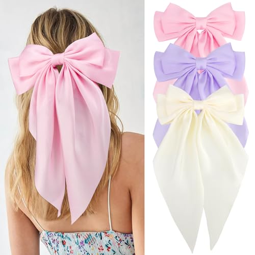 Cream white, pink, light purple