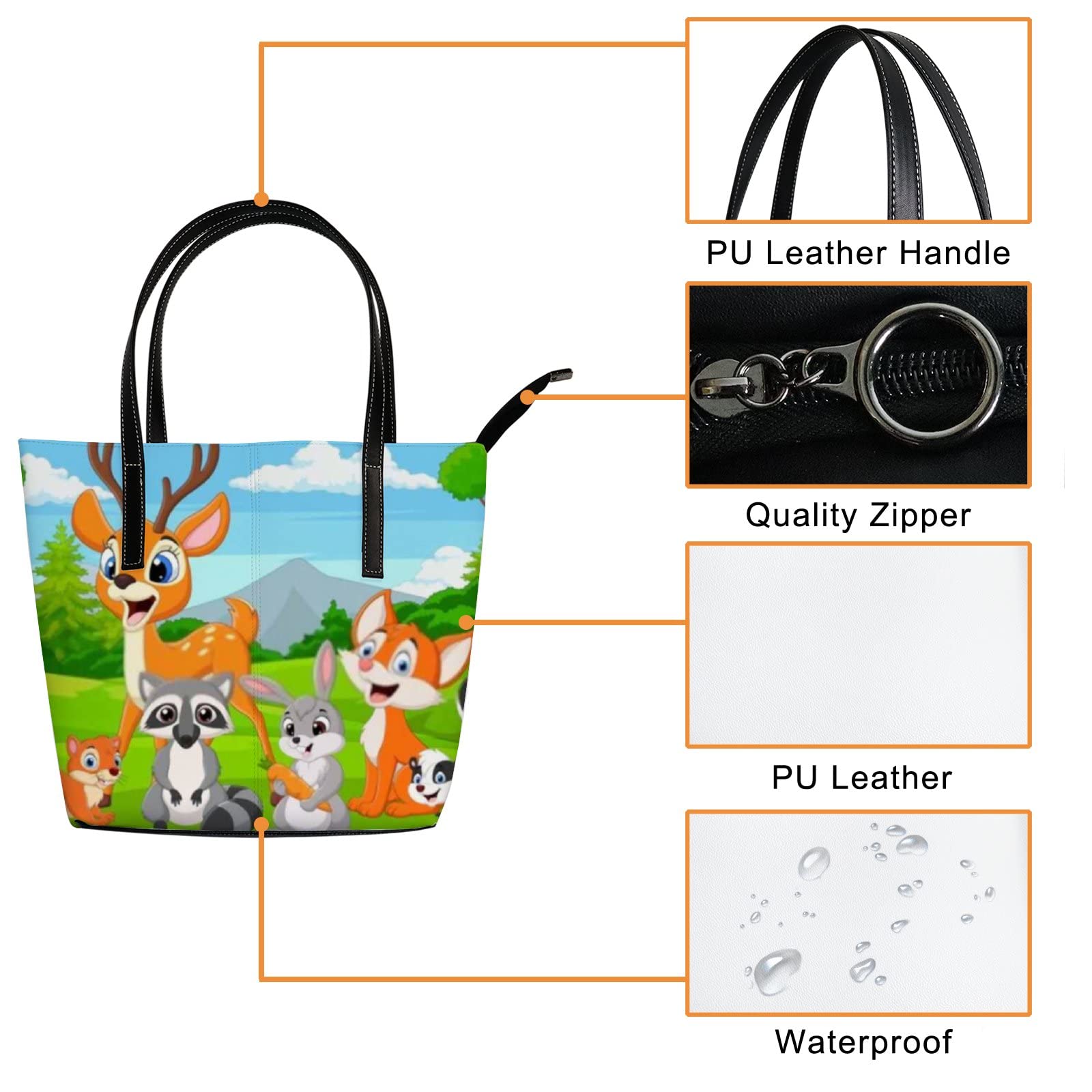 Premium Leather Tote Bag for Women - Stylish Crossbody Handbag with Adjustable Strap, Spacious Work Tote for Office, Travel & Daily Use